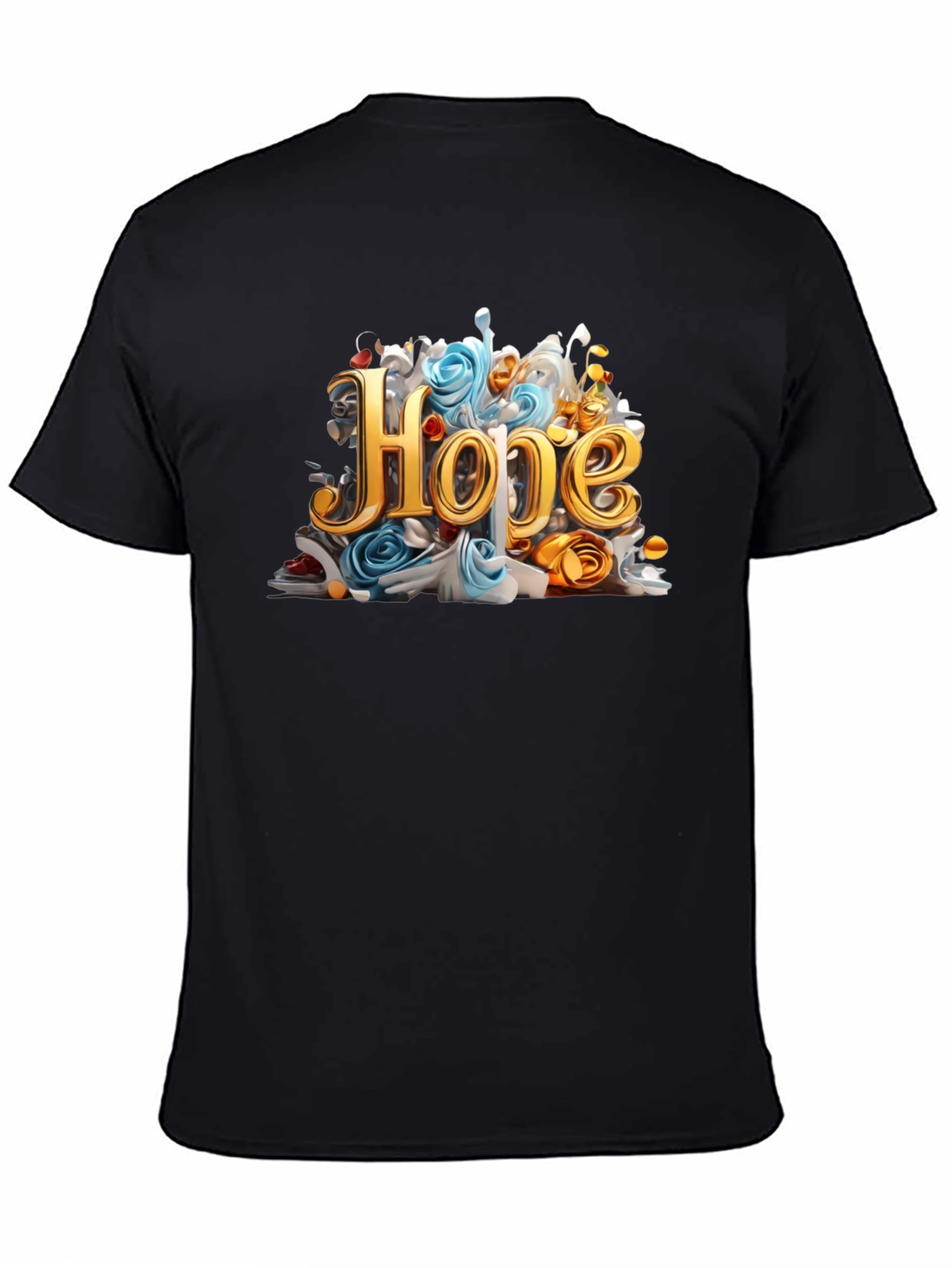 Hope Graphic Black Tee
