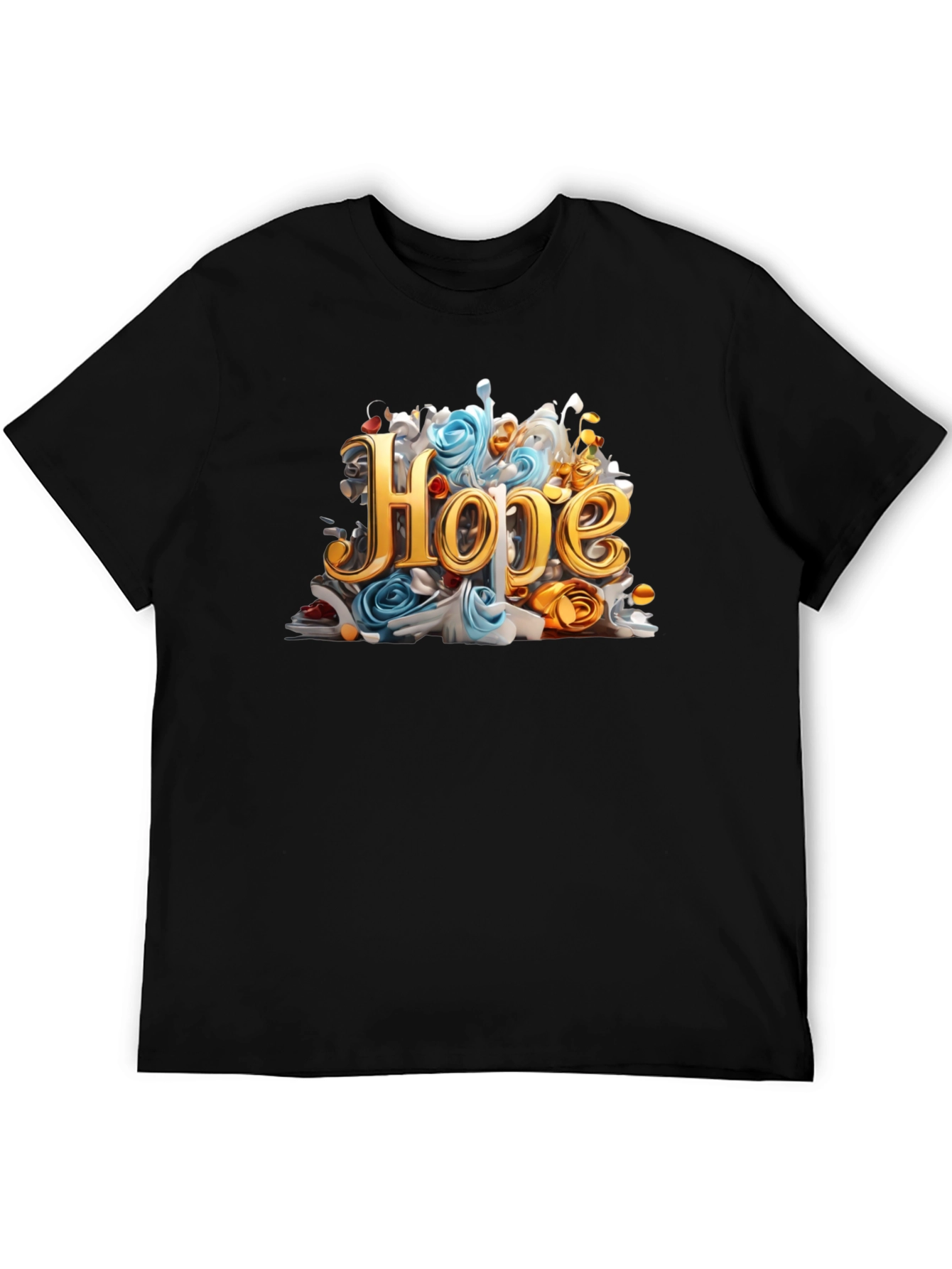 Hope Graphic Black Tee