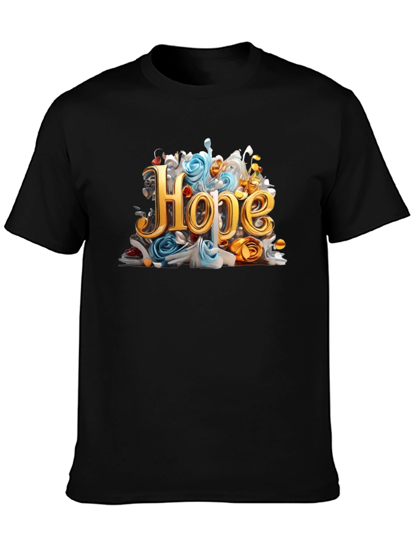 Hope Graphic Black Tee