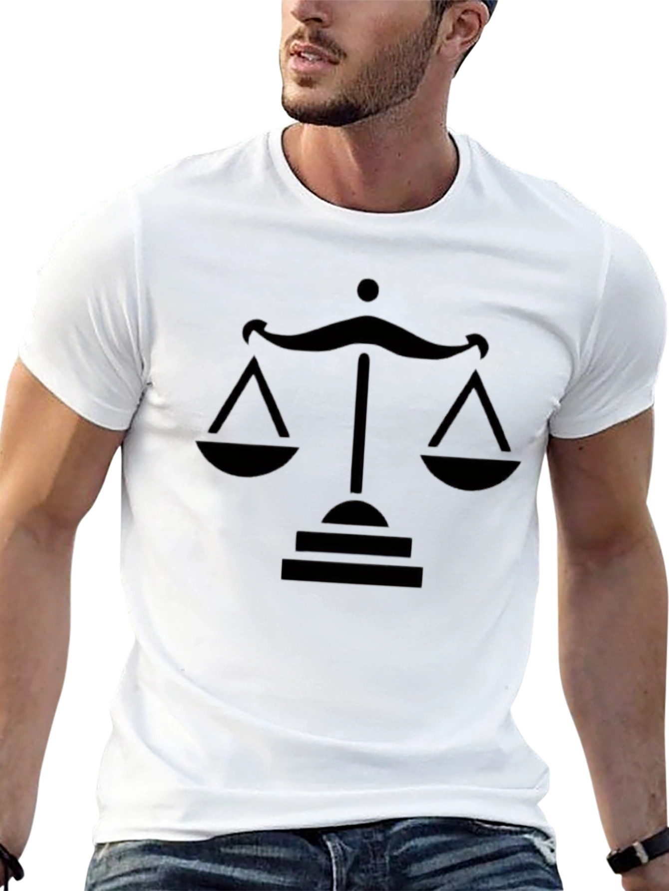 Scales of Justice Graphic Tee