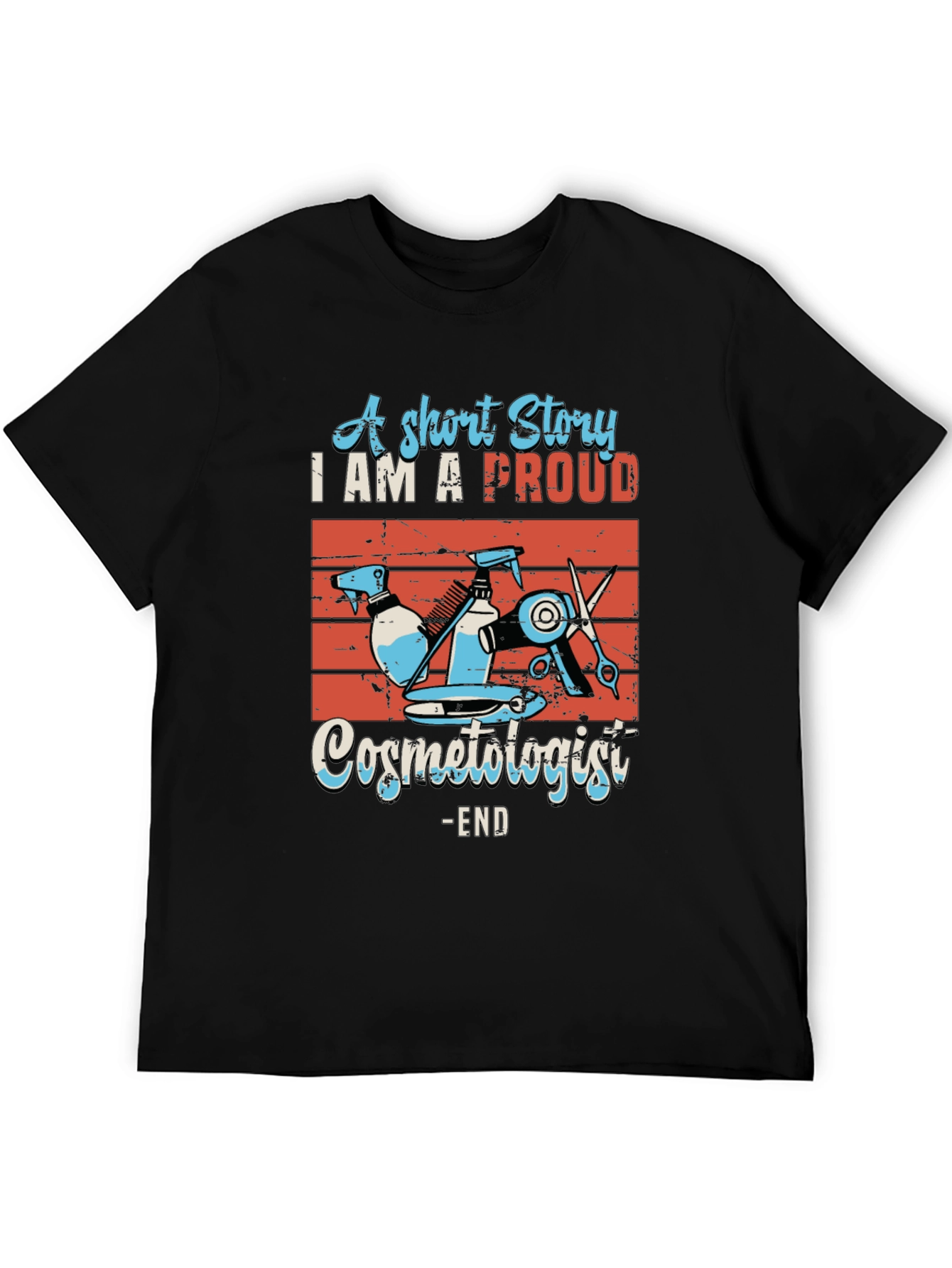Proud Cosmetologist Graphic T-Shirt