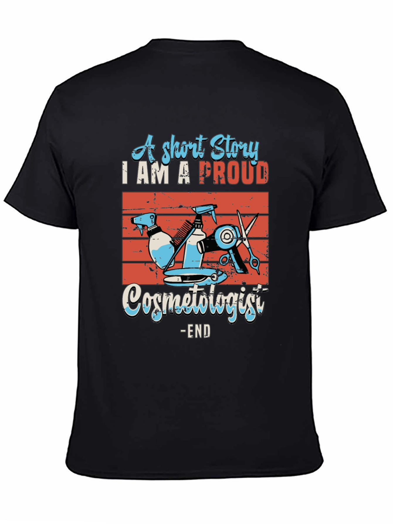 Proud Cosmetologist Graphic T-Shirt