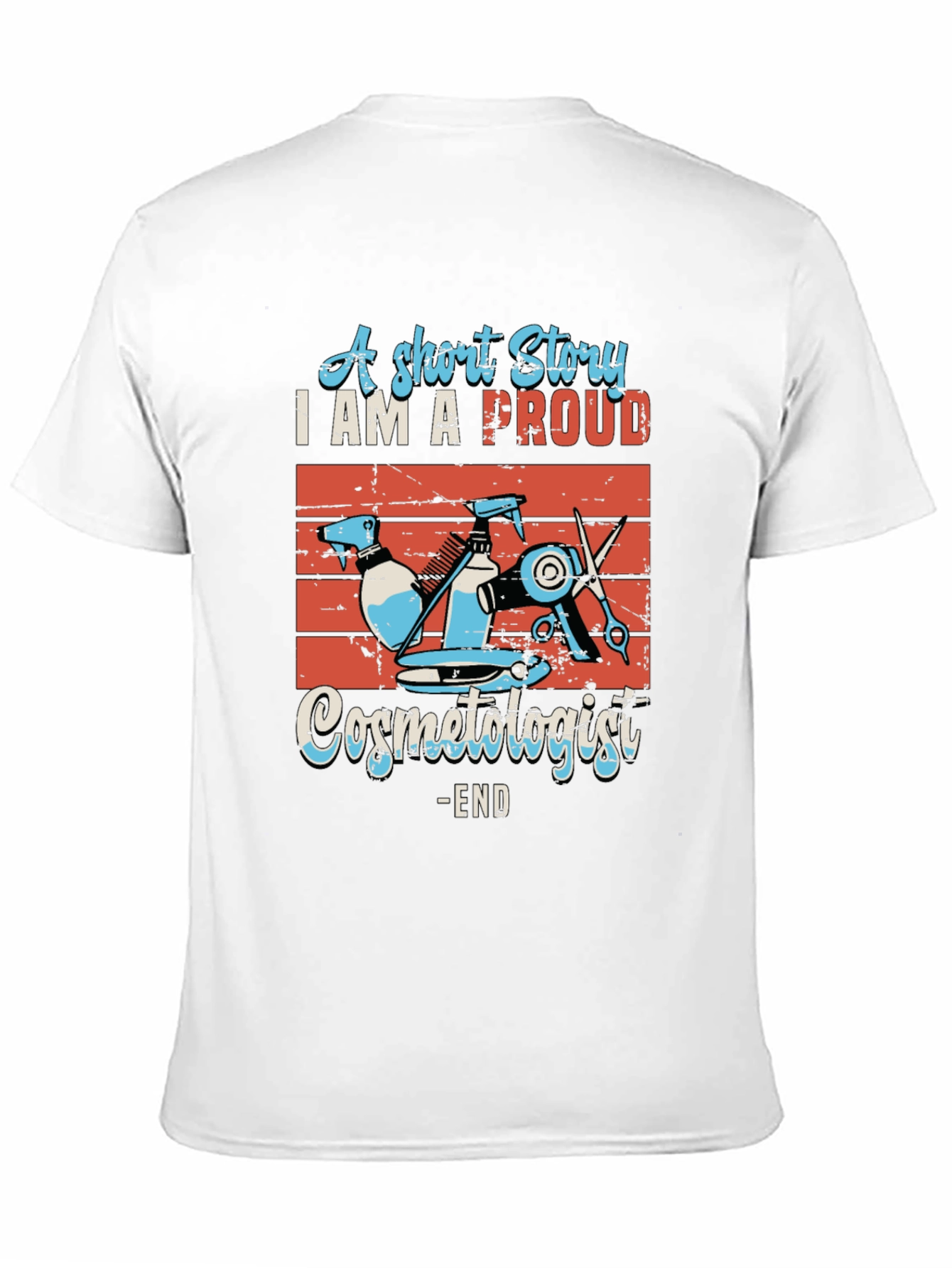 Proud Cosmetologist Graphic T-Shirt