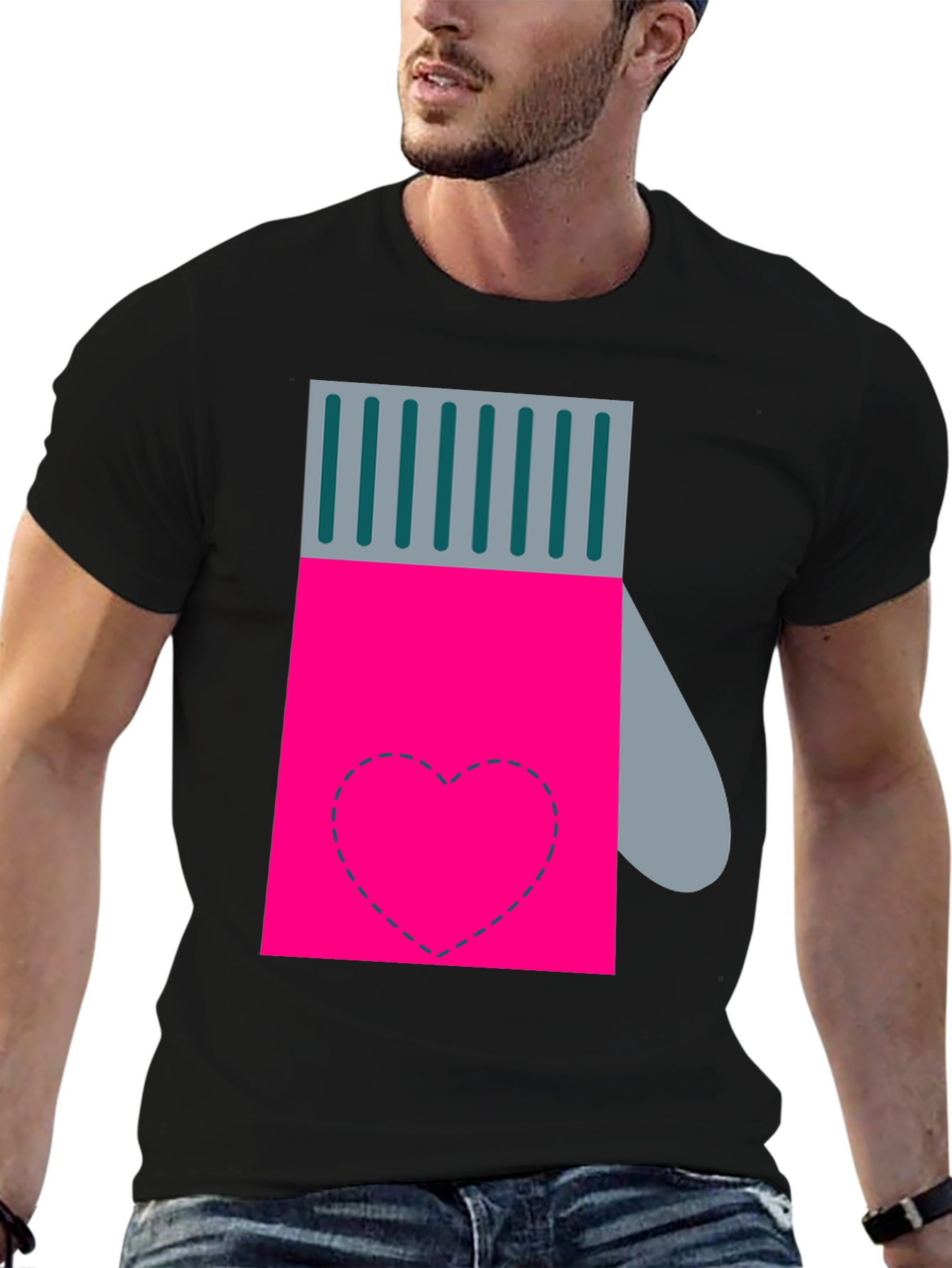 Mitten Heart Graphic Tee