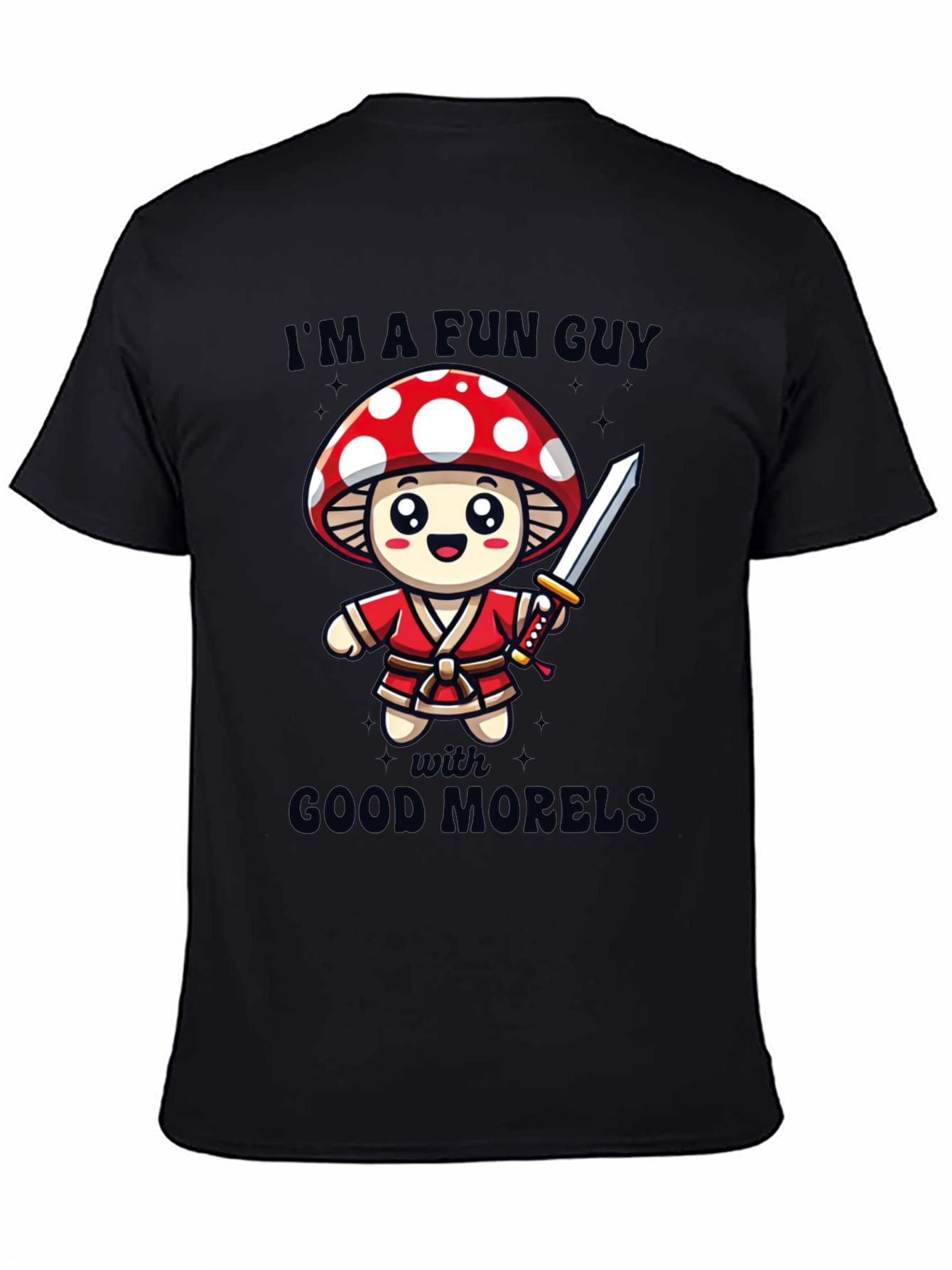 Fun Guy Mushroom T-Shirt - Good Morels