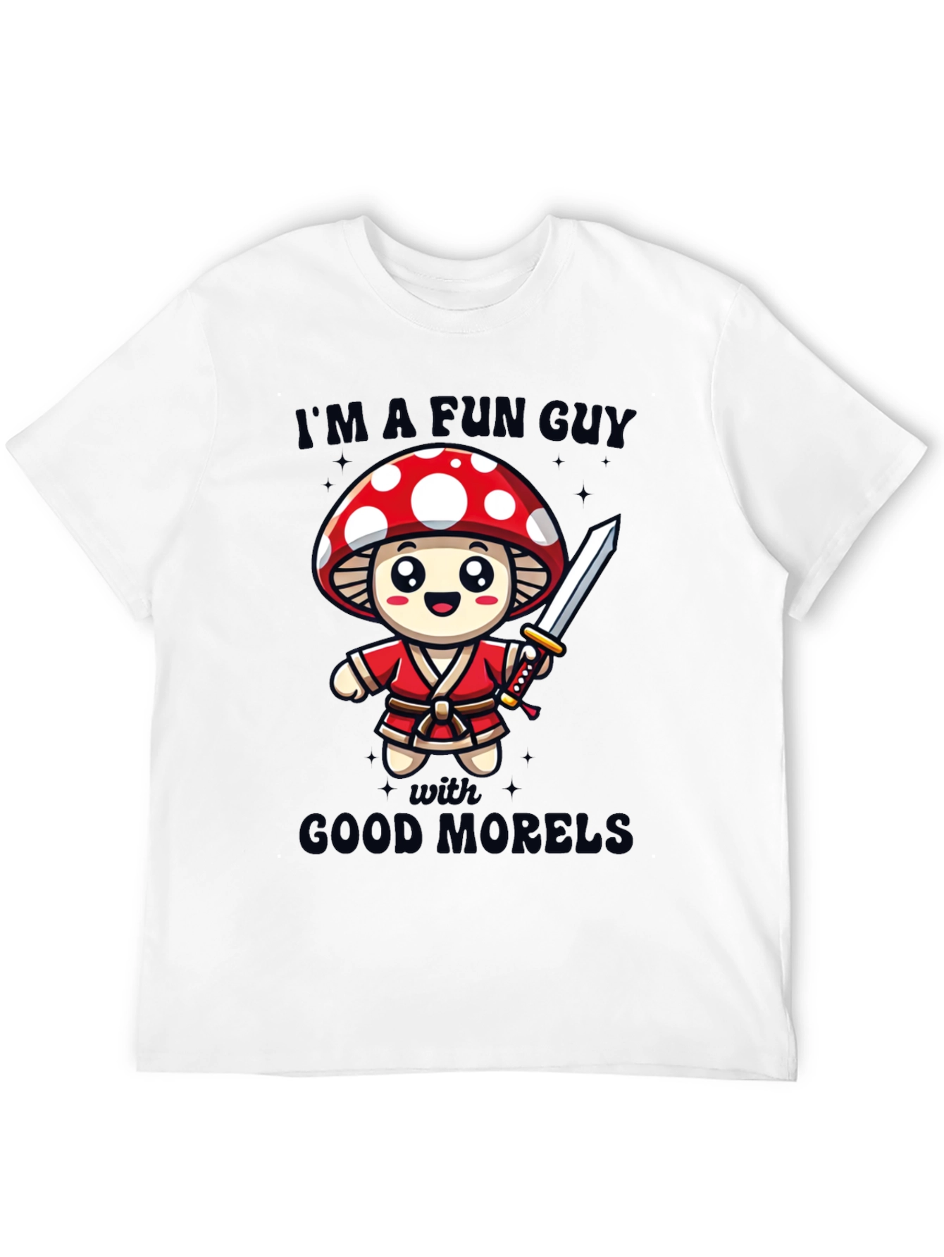 Fun Guy Mushroom T-Shirt - Good Morels