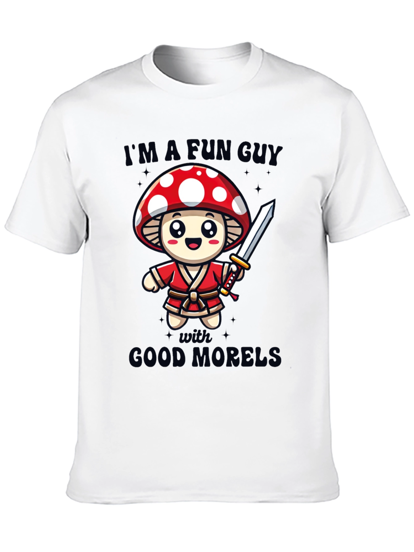 Fun Guy Mushroom T-Shirt - Good Morels