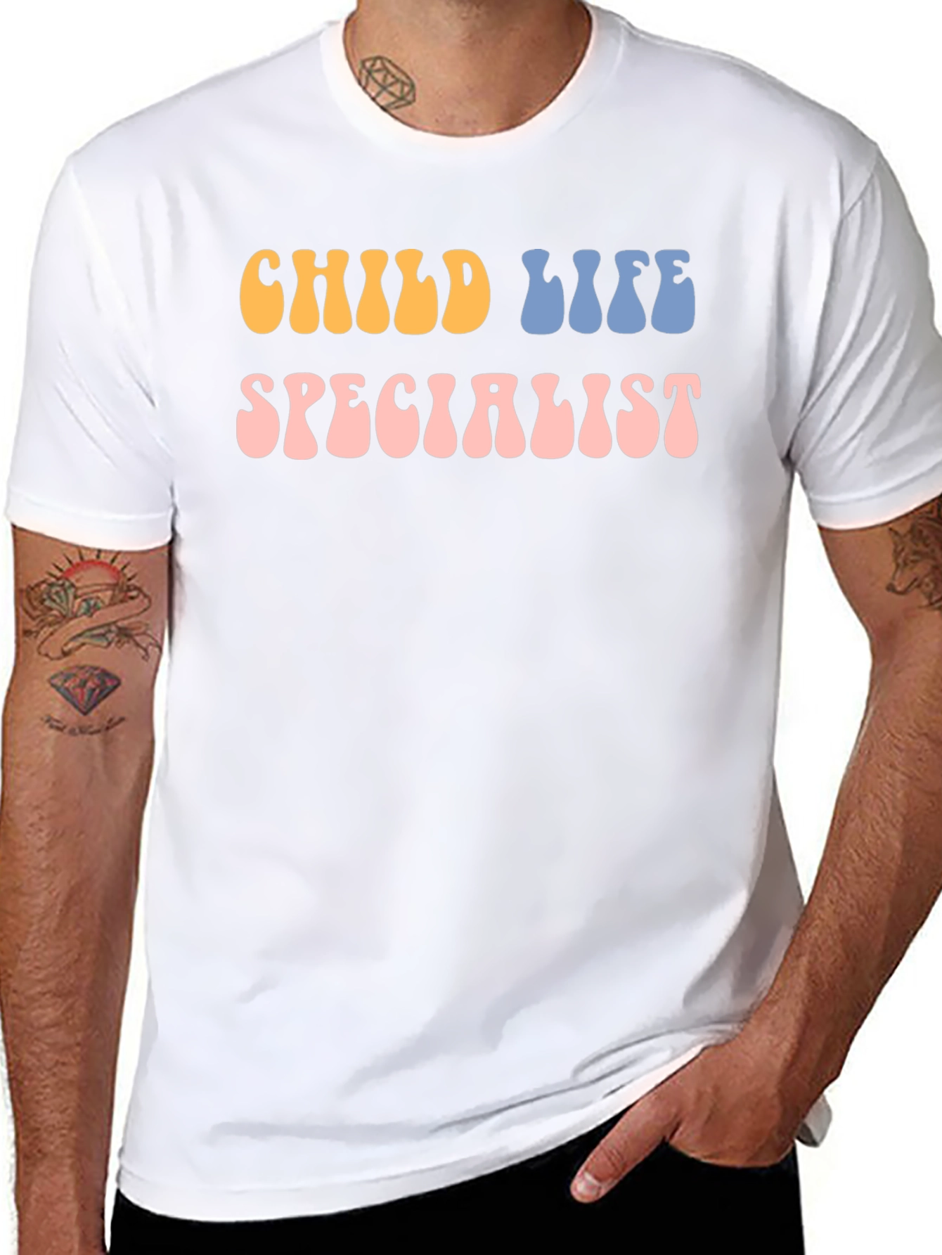 Child Life Specialist Retro T-Shirt