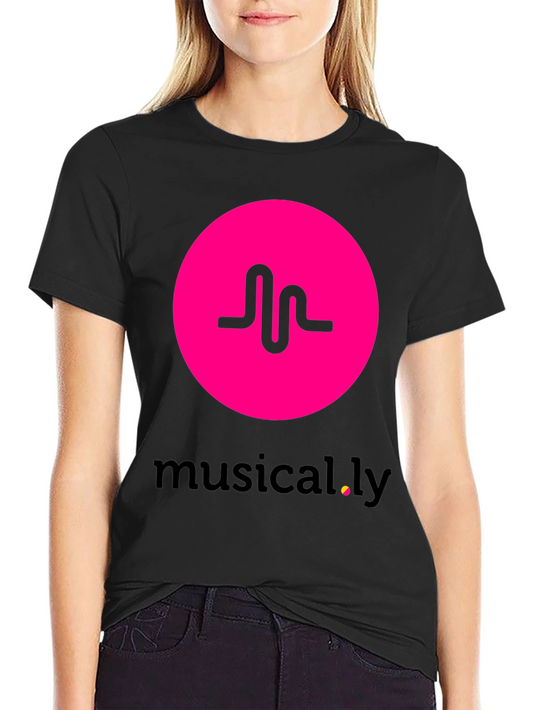 Musical.ly Black T-Shirt