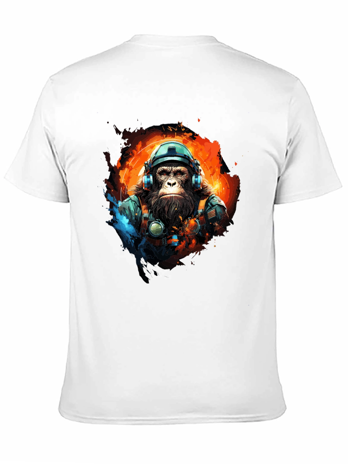 Ape Astronaut Black T-Shirt
