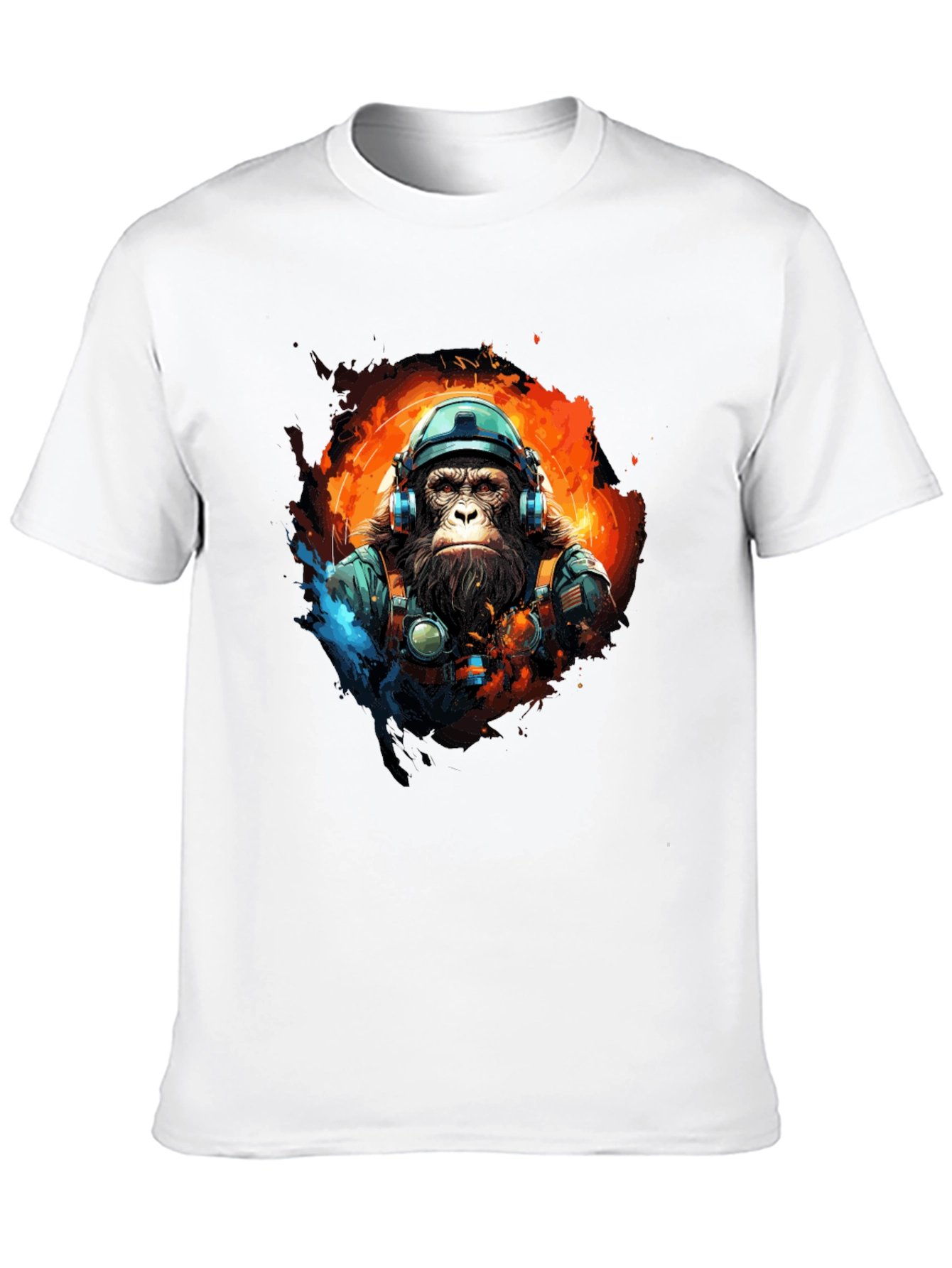 Ape Astronaut Black T-Shirt