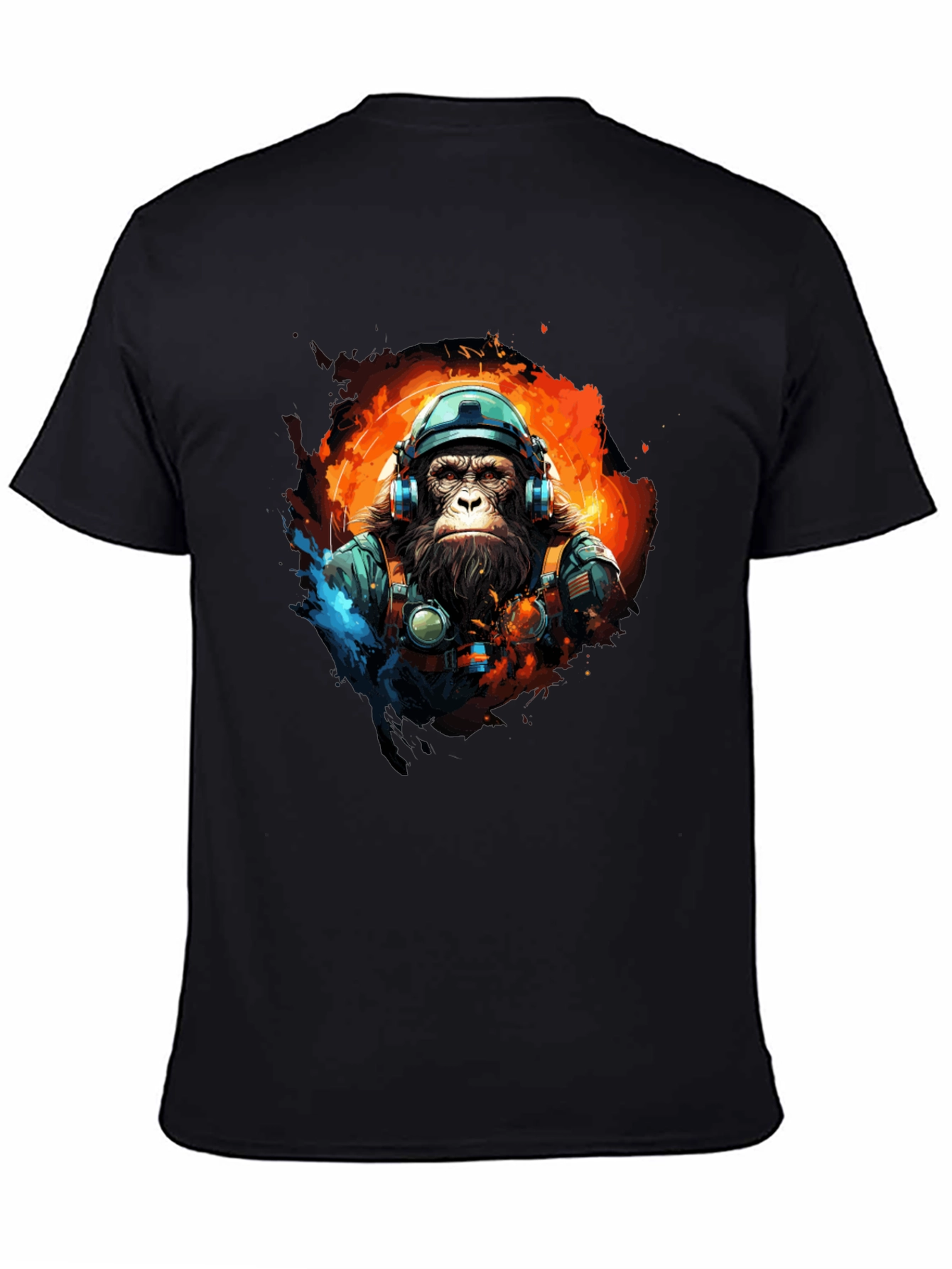 Ape Astronaut Black T-Shirt