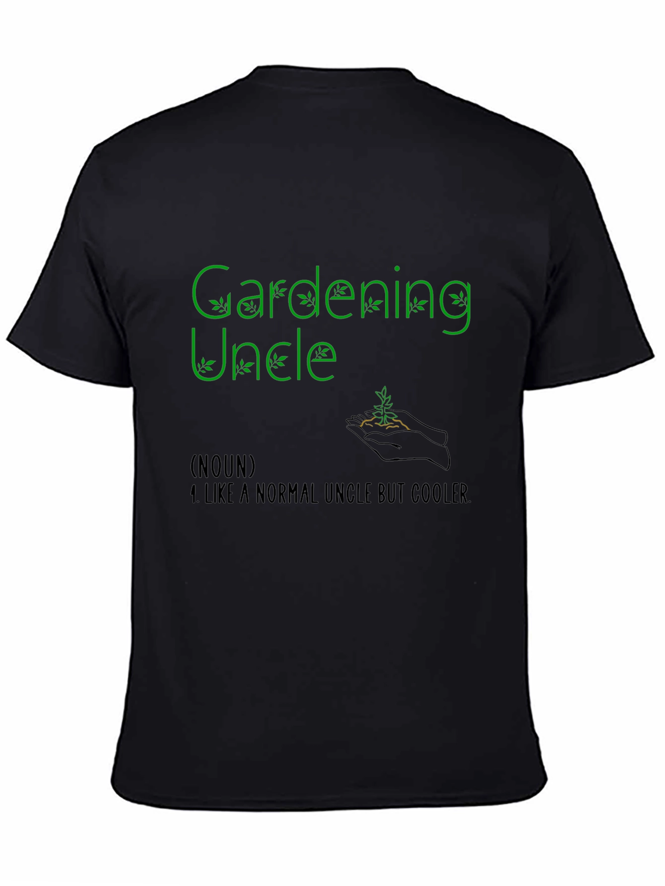 Gardening Uncle Graphic T-Shirt - Cool Plant Lover Gift