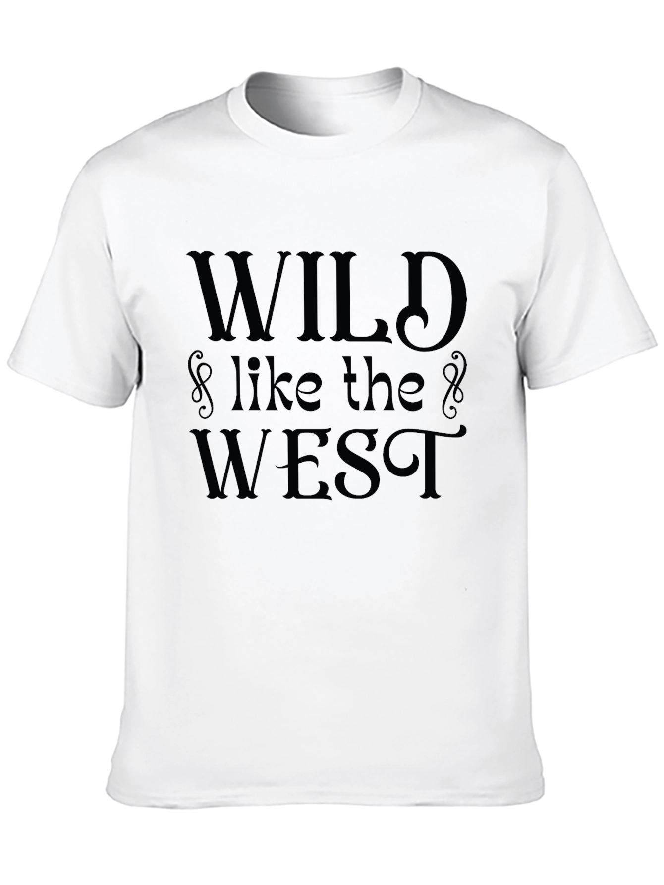 Wild Like the West Graphic Tee - Black