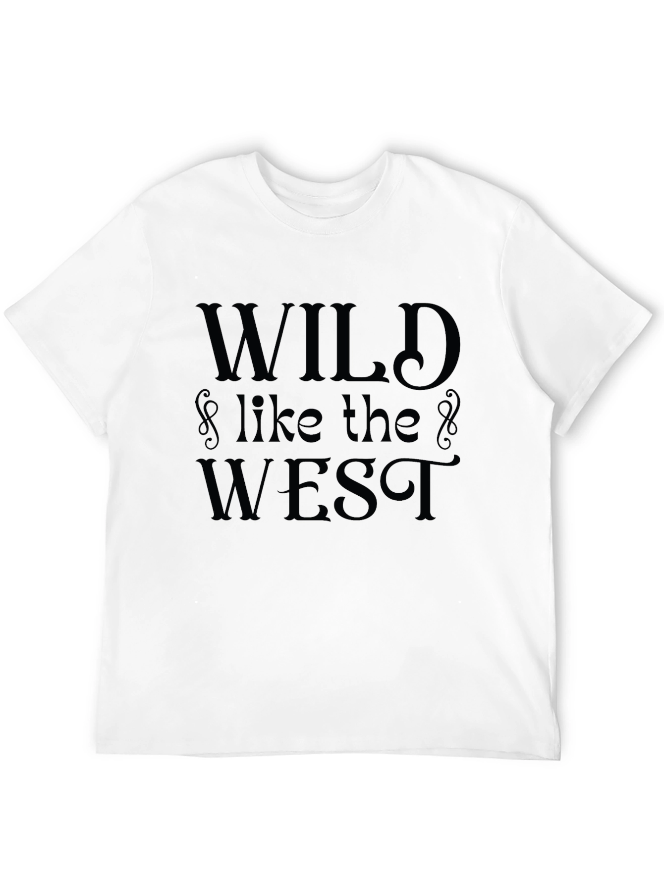 Wild Like the West Graphic Tee - Black