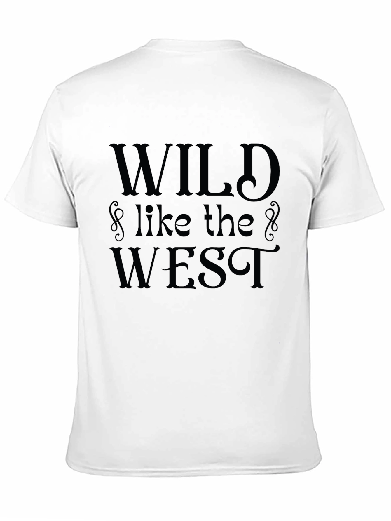 Wild Like the West Graphic Tee - Black