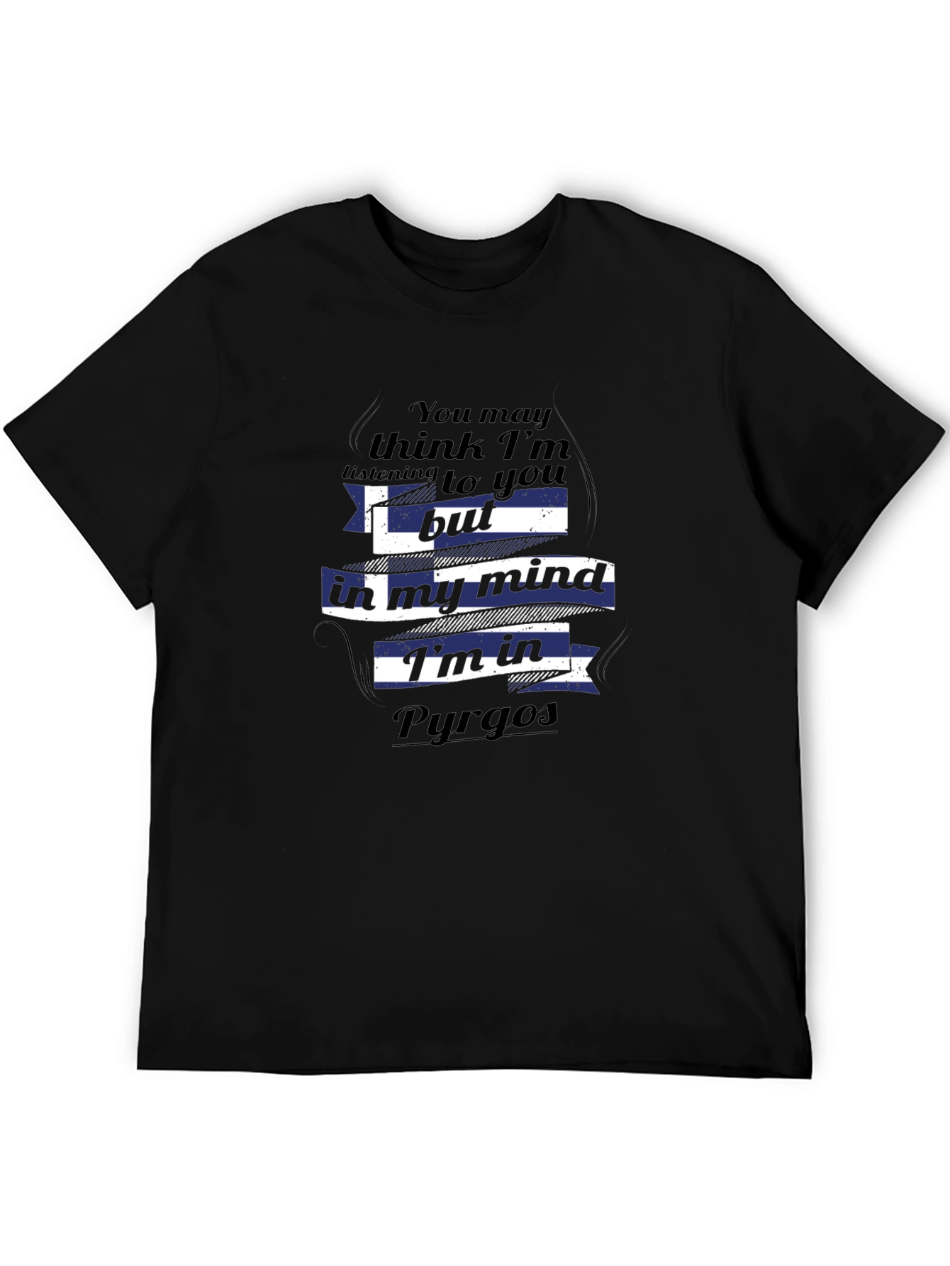 Pyrgos Greece Mind T-Shirt - Funny Travel Tee
