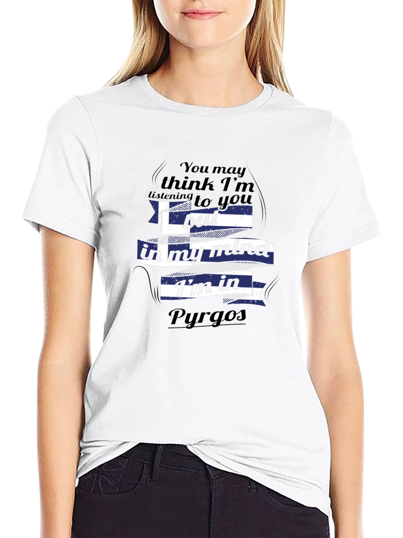 Pyrgos Greece Mind T-Shirt - Funny Travel Tee