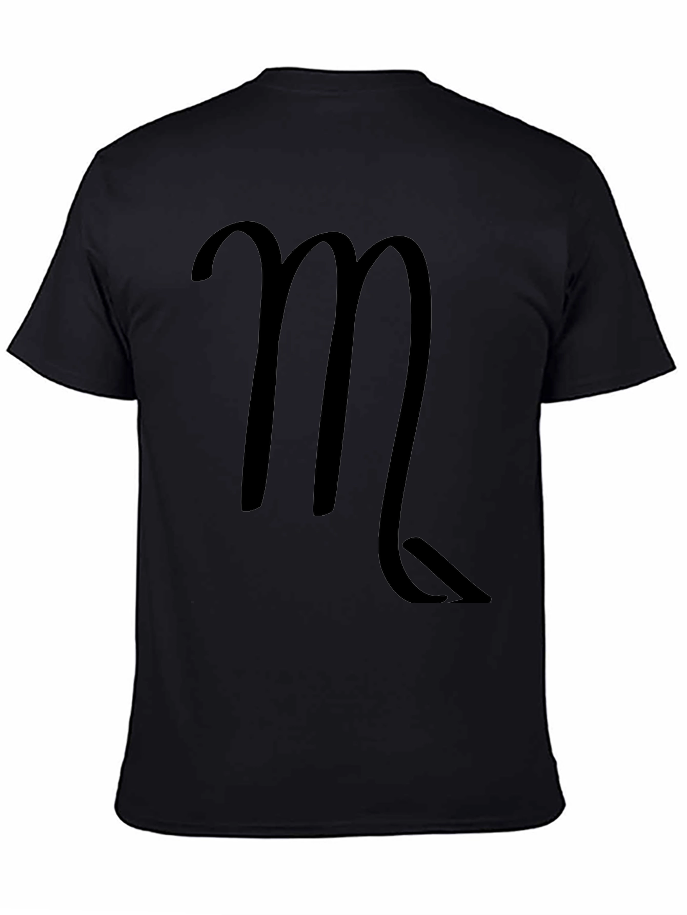 Scorpio Zodiac Sign Black T-Shirt