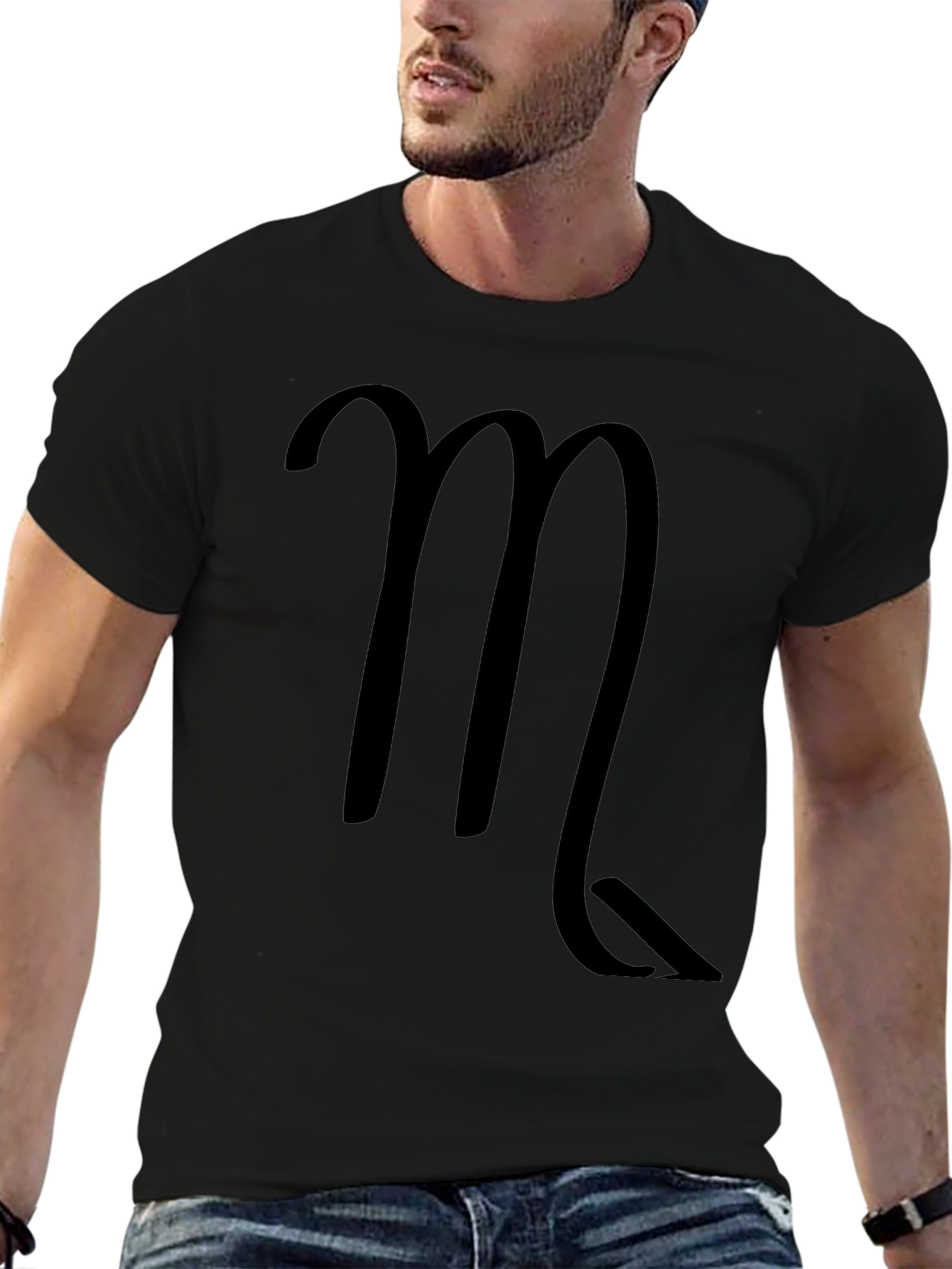 Scorpio Zodiac Sign Black T-Shirt