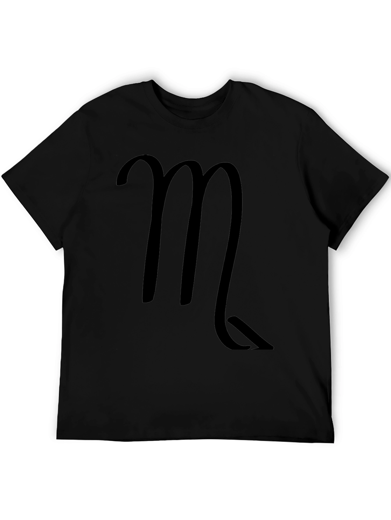 Scorpio Zodiac Sign Black T-Shirt
