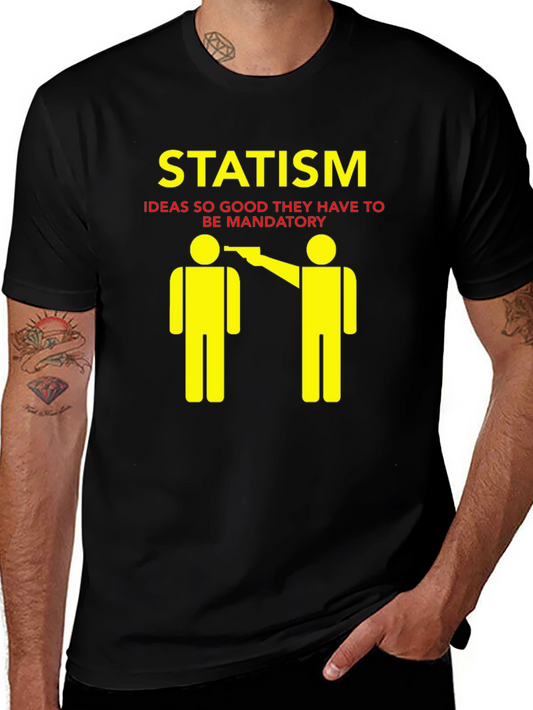 Statism Graphic Tee - Political Satire