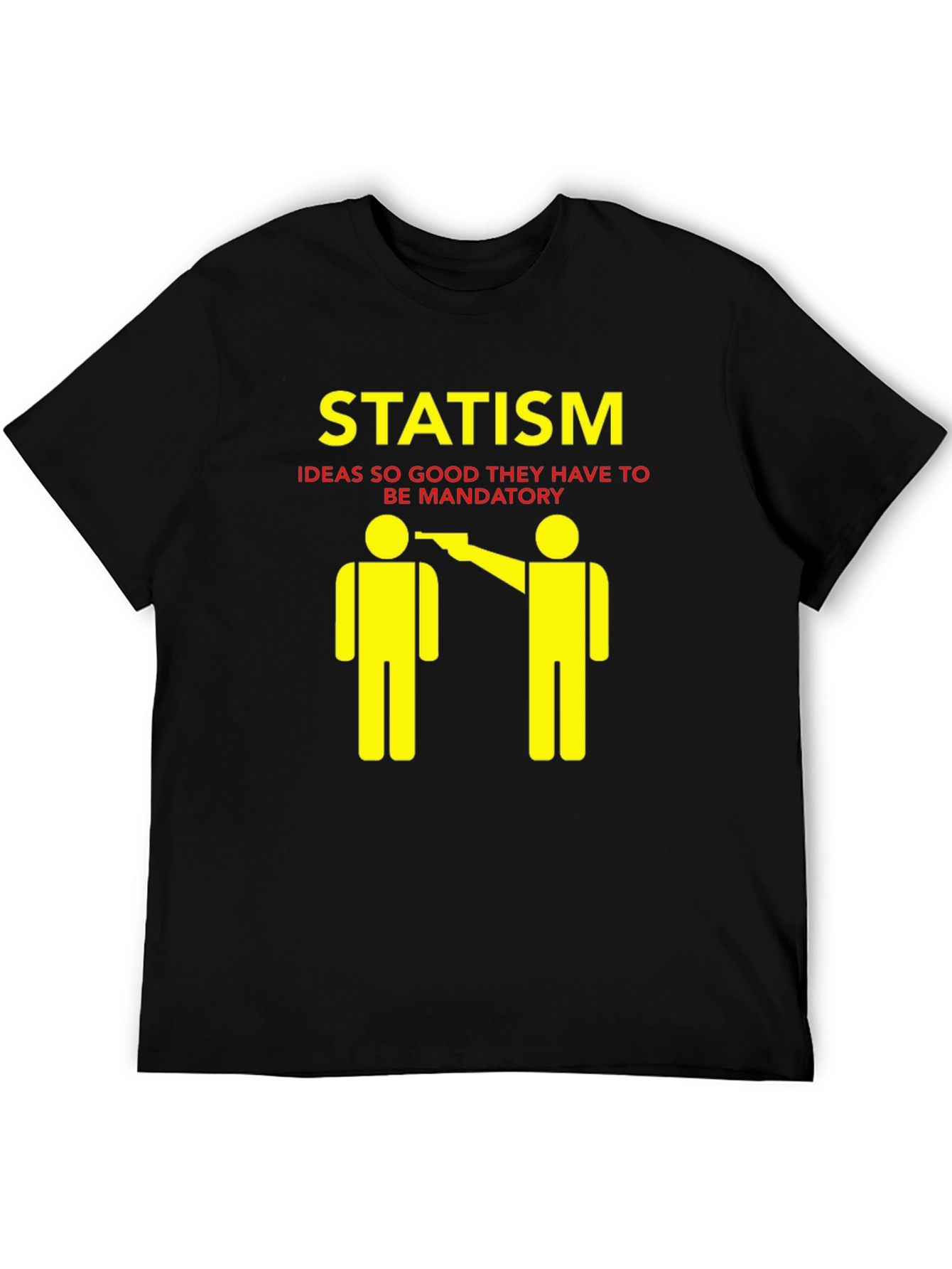 Statism Graphic Tee - Political Satire