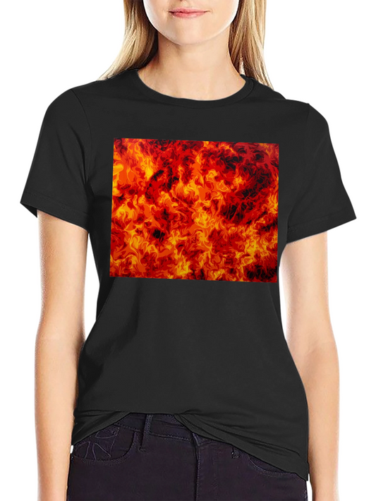 Inferno T-Shirt - Fiery Graphic Tee