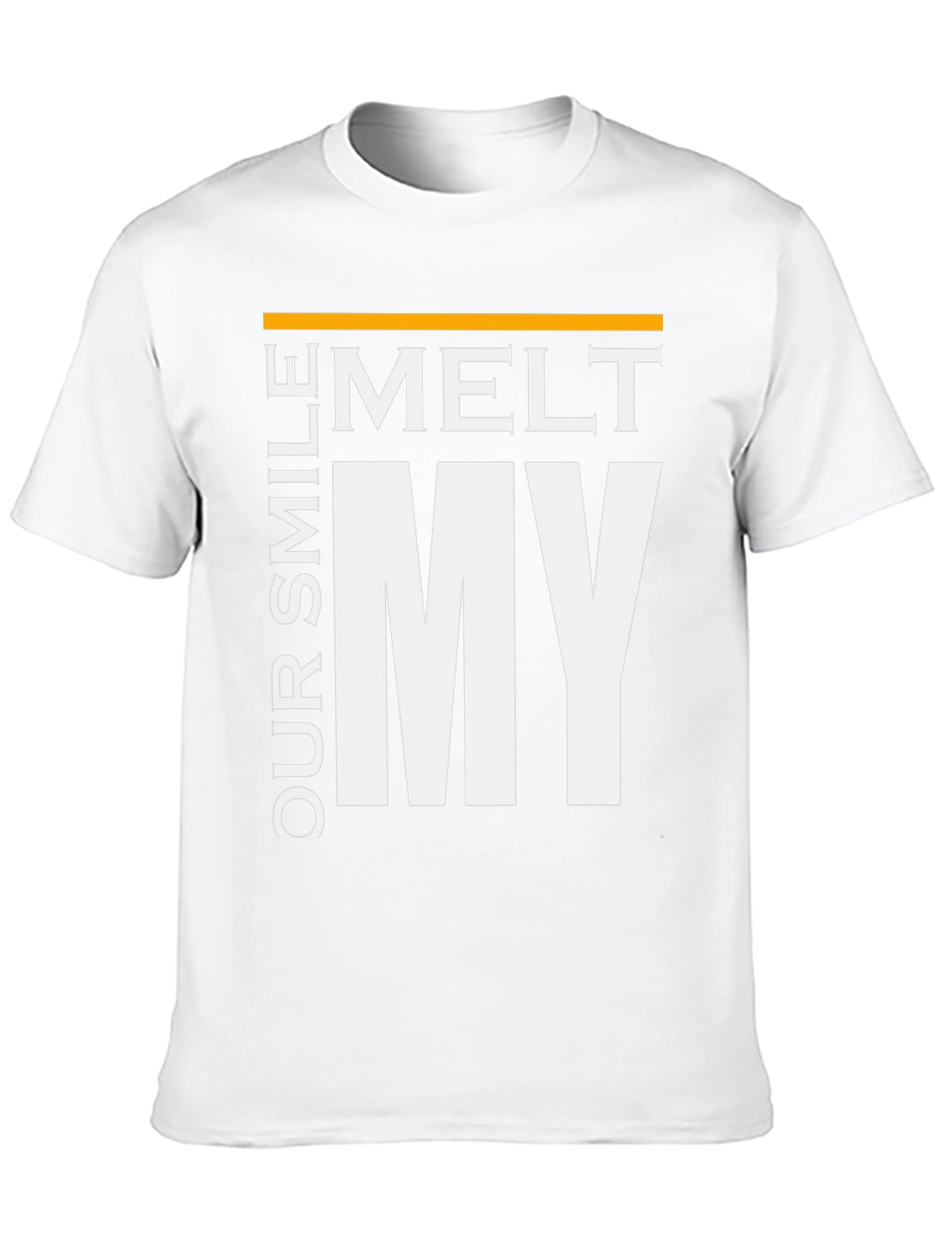Melt My Smile Graphic Tee - Black