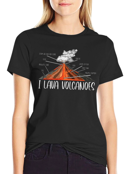 I Lava Volcanoes Graphic T-Shirt