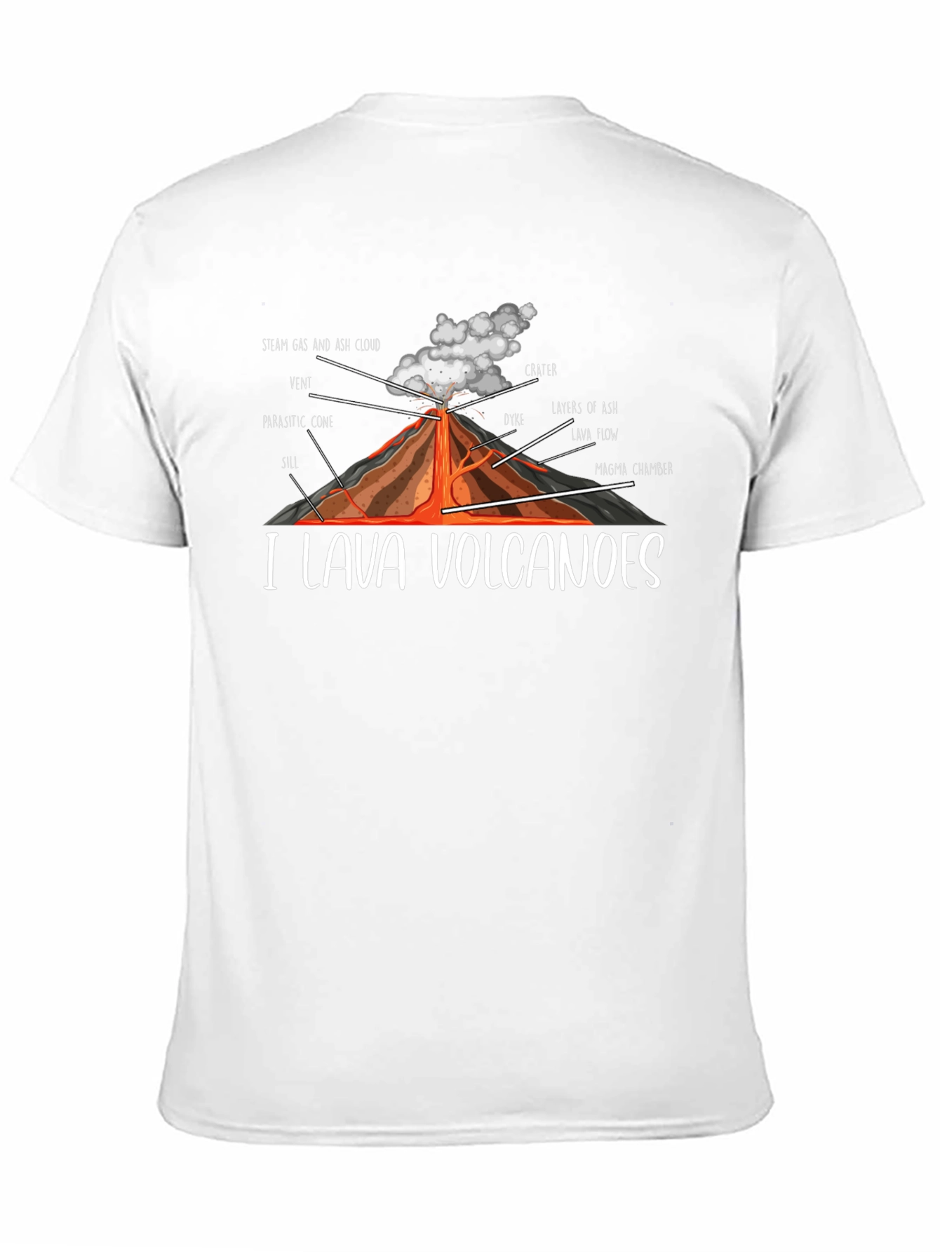 I Lava Volcanoes Graphic T-Shirt