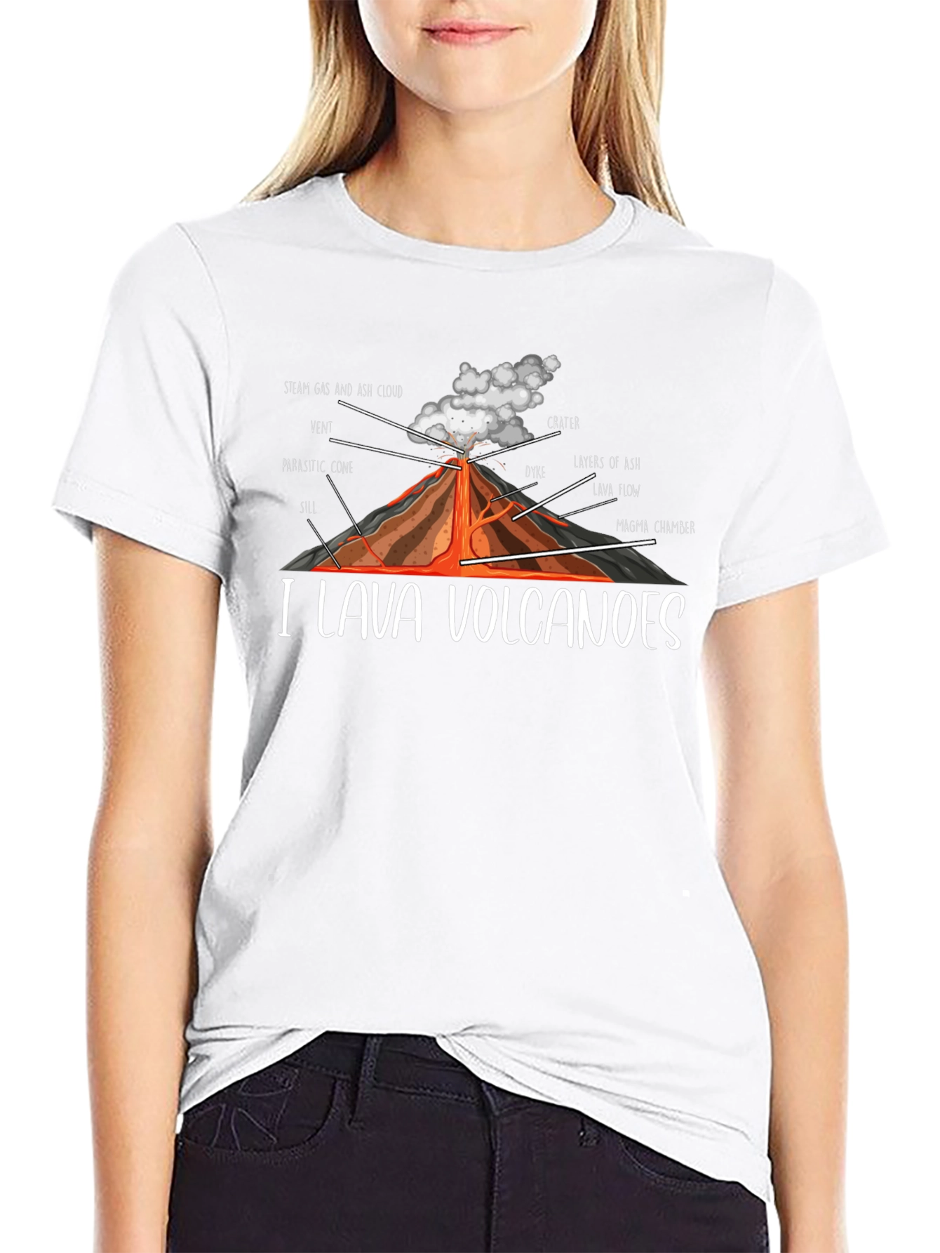 I Lava Volcanoes Graphic T-Shirt