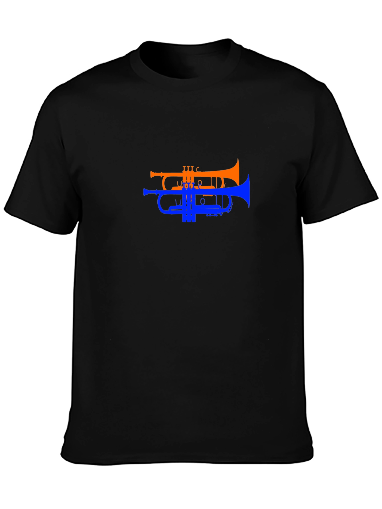 Music Lovers Trumpet Graphic Tee