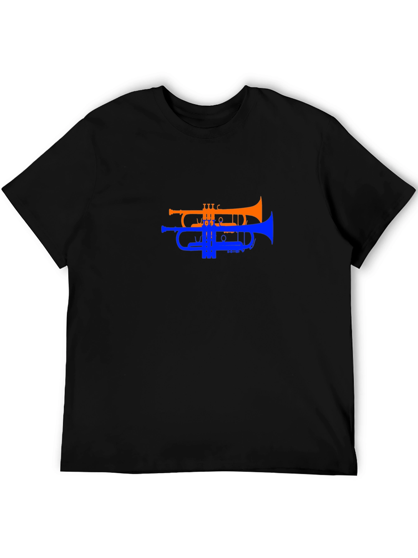 Music Lovers Trumpet Graphic Tee