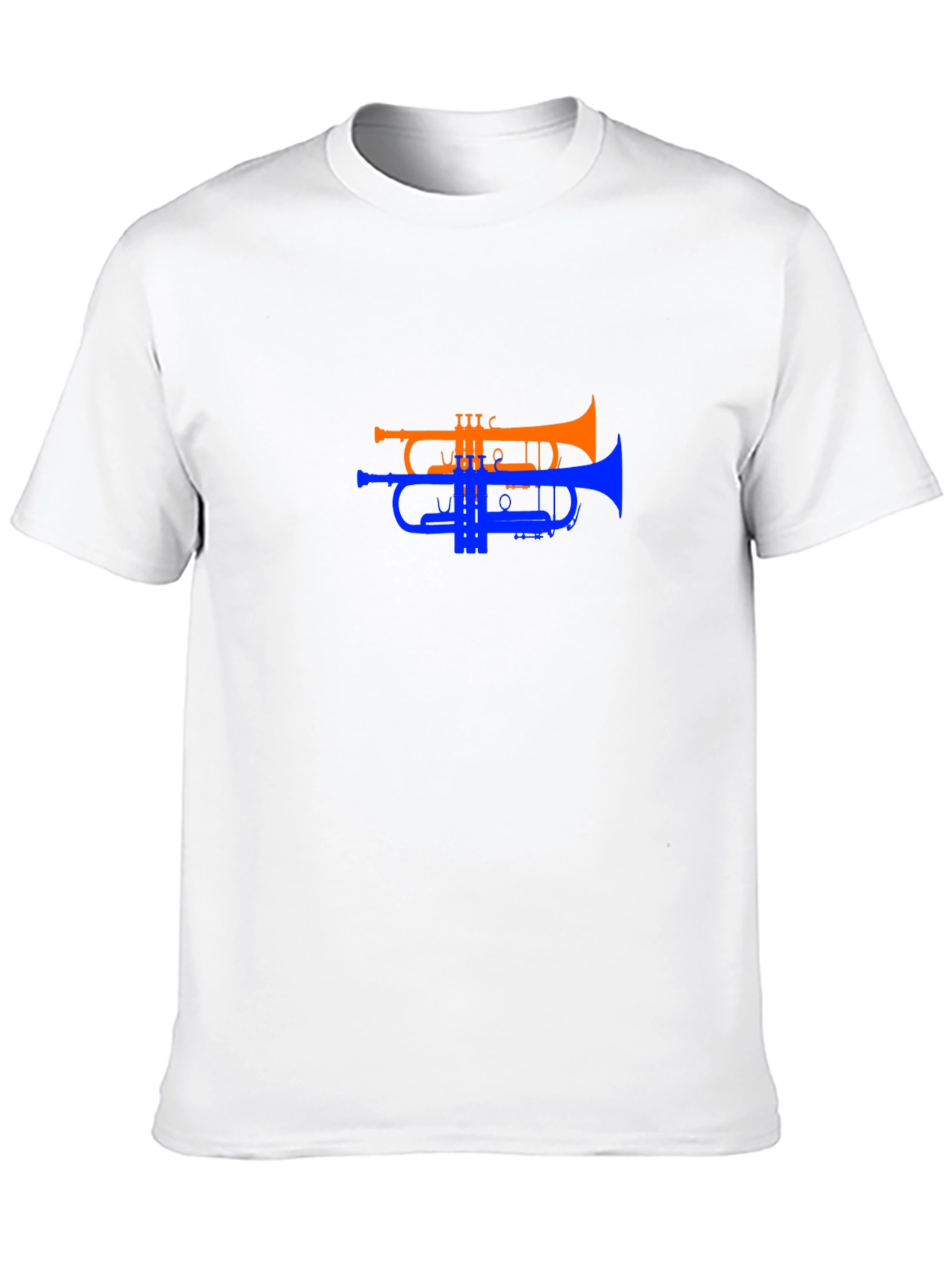 Music Lovers Trumpet Graphic Tee