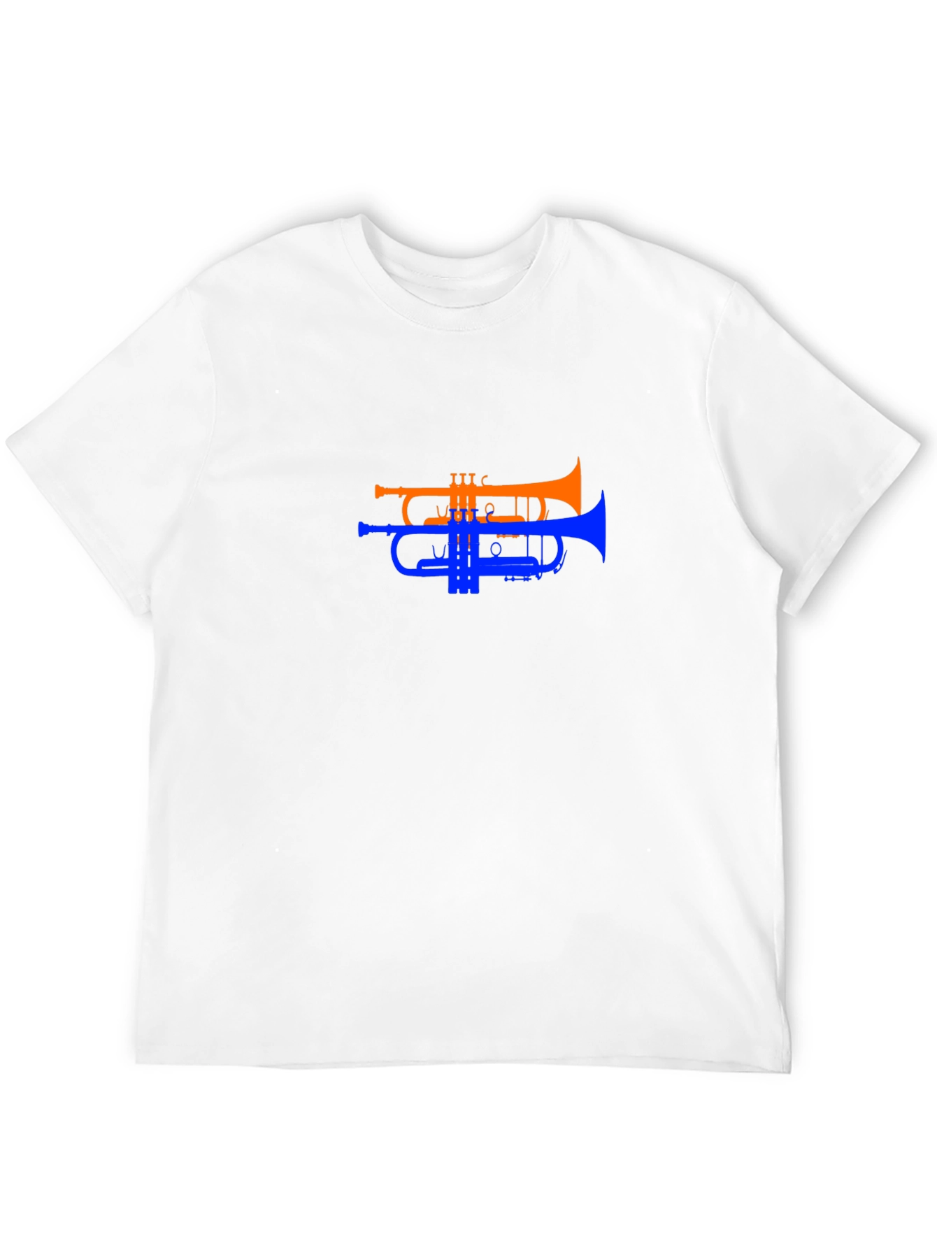 Music Lovers Trumpet Graphic Tee