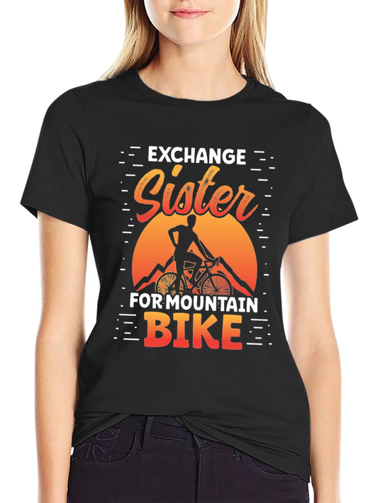 Exchange Sister For Mountain Bike Graphic Tee