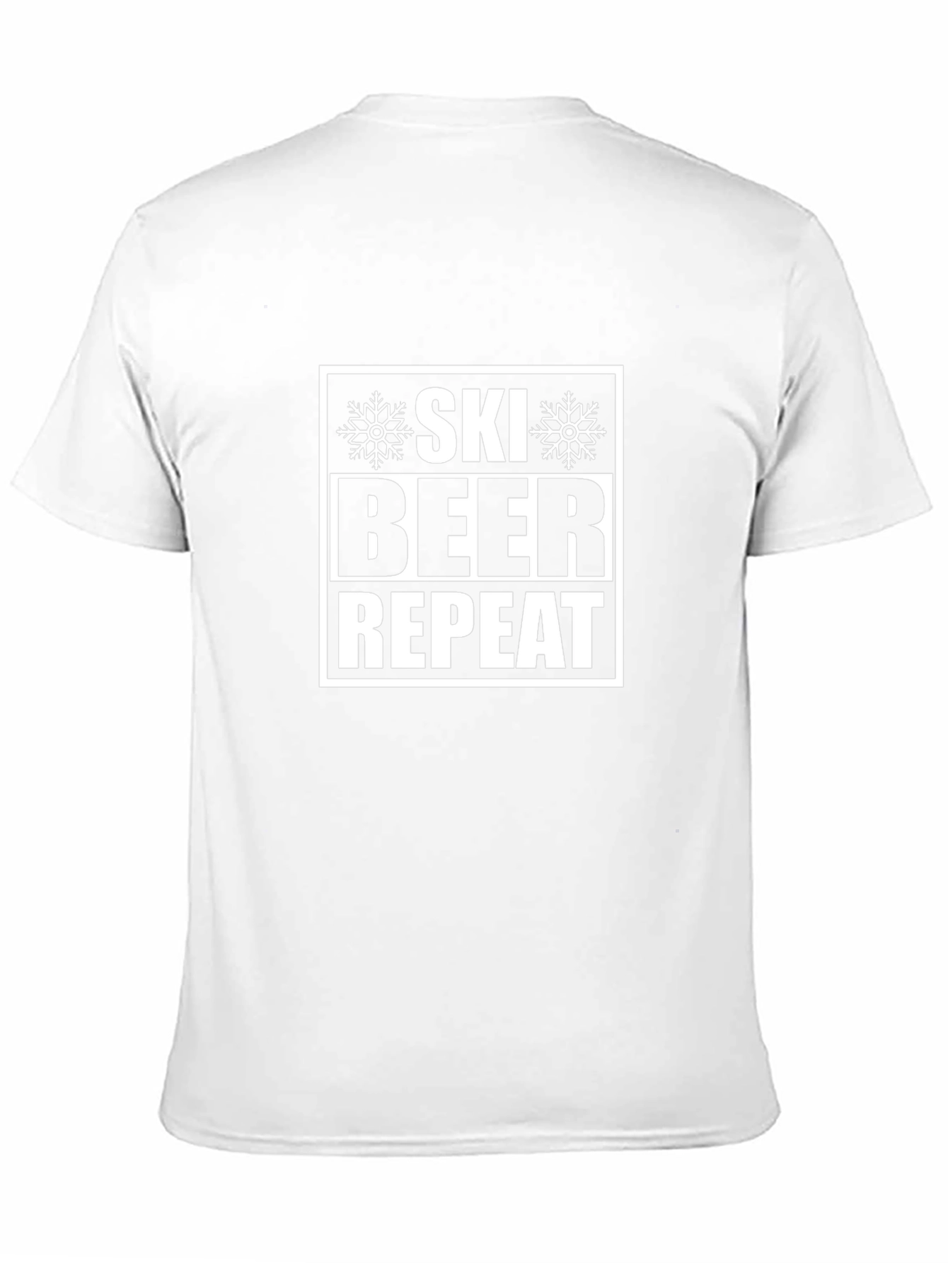 Ski Beer Repeat Graphic T-Shirt