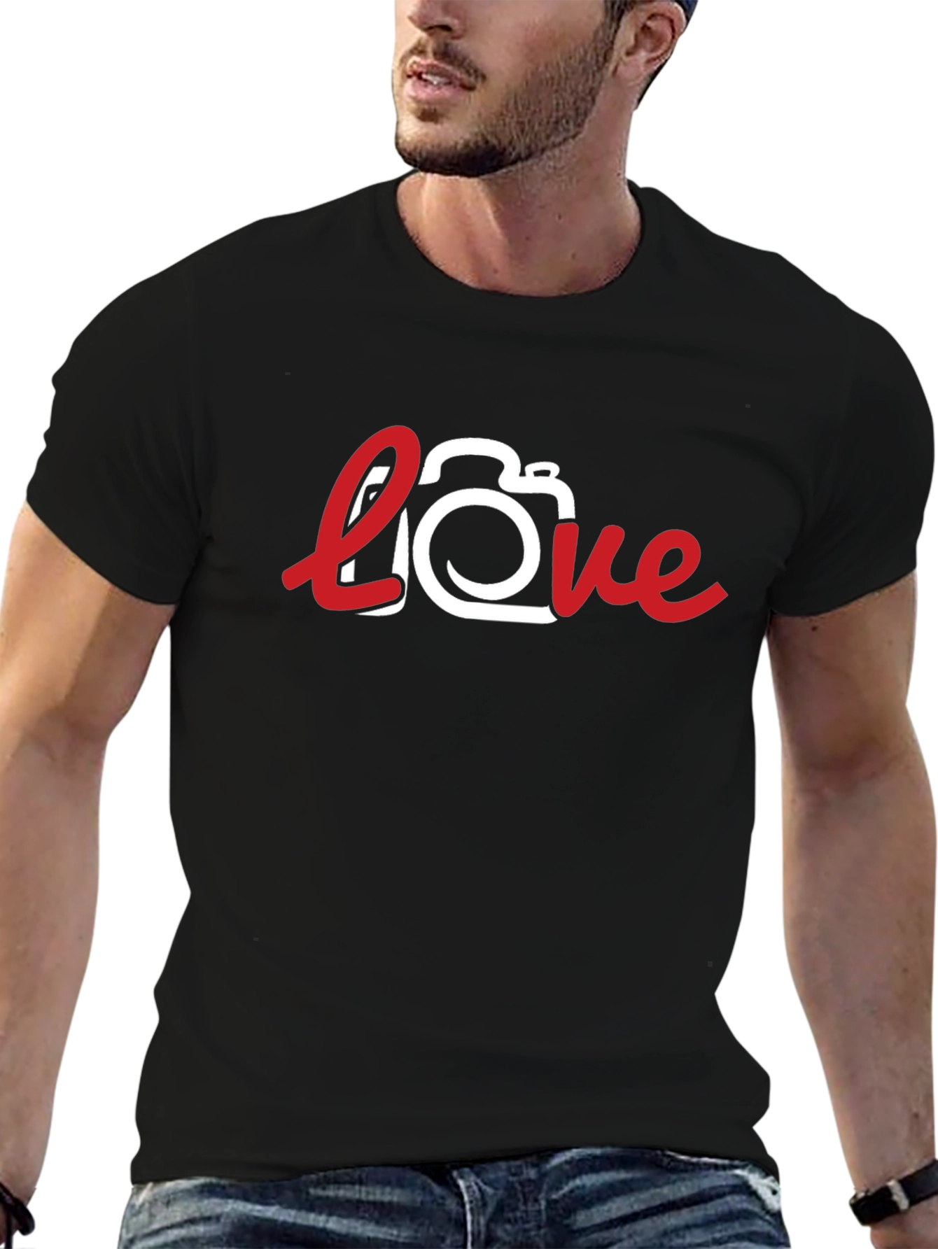 Love Photography Black T-Shirt