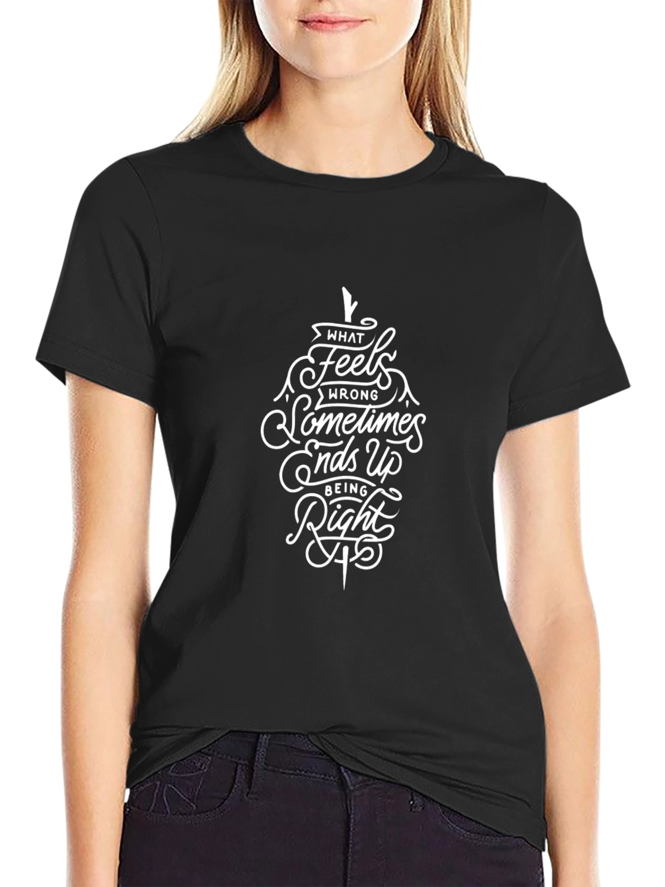 Graphic Tee: What Feels Wrong Ends Up Being Right