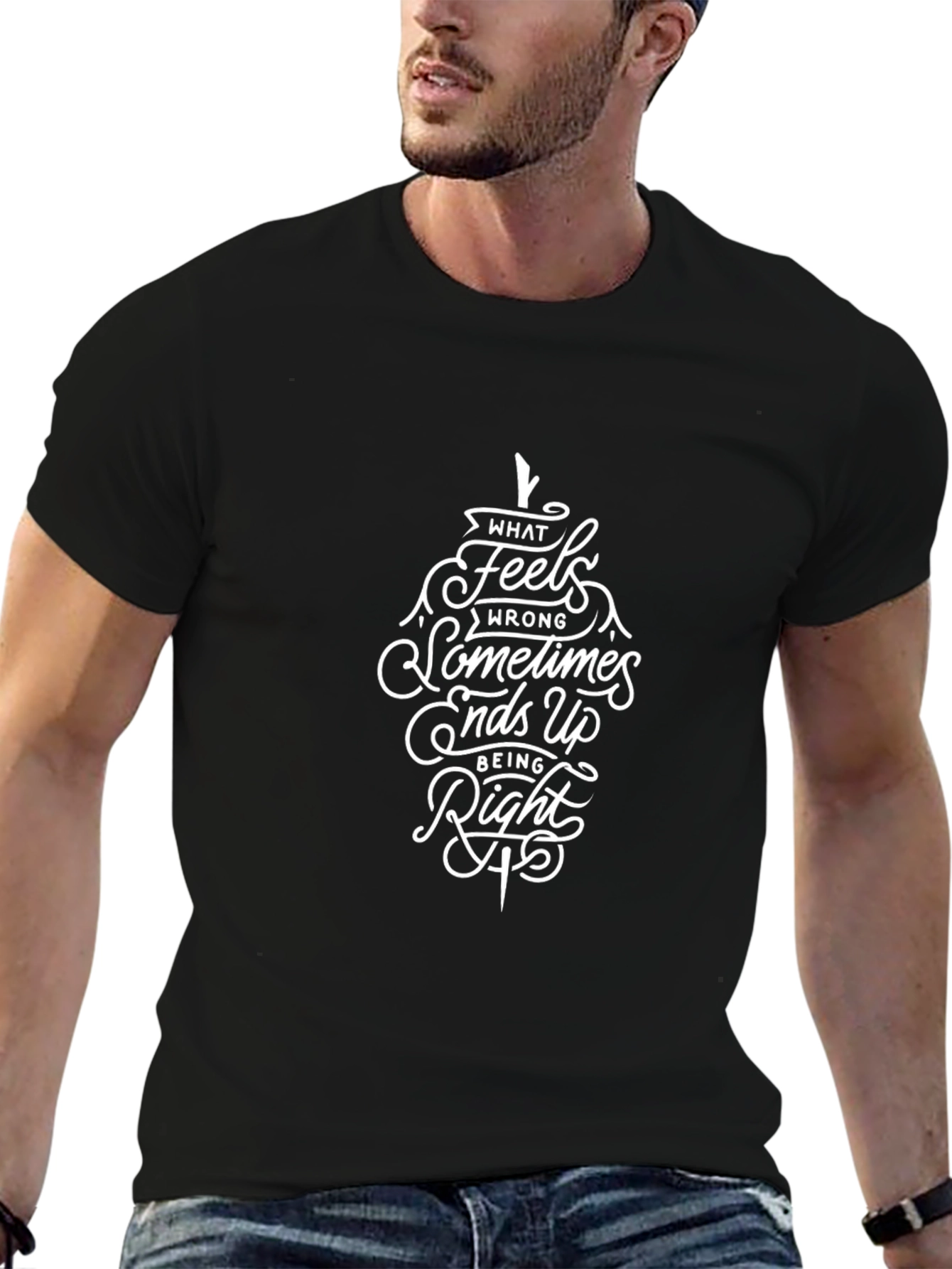 Graphic Tee: What Feels Wrong Ends Up Being Right