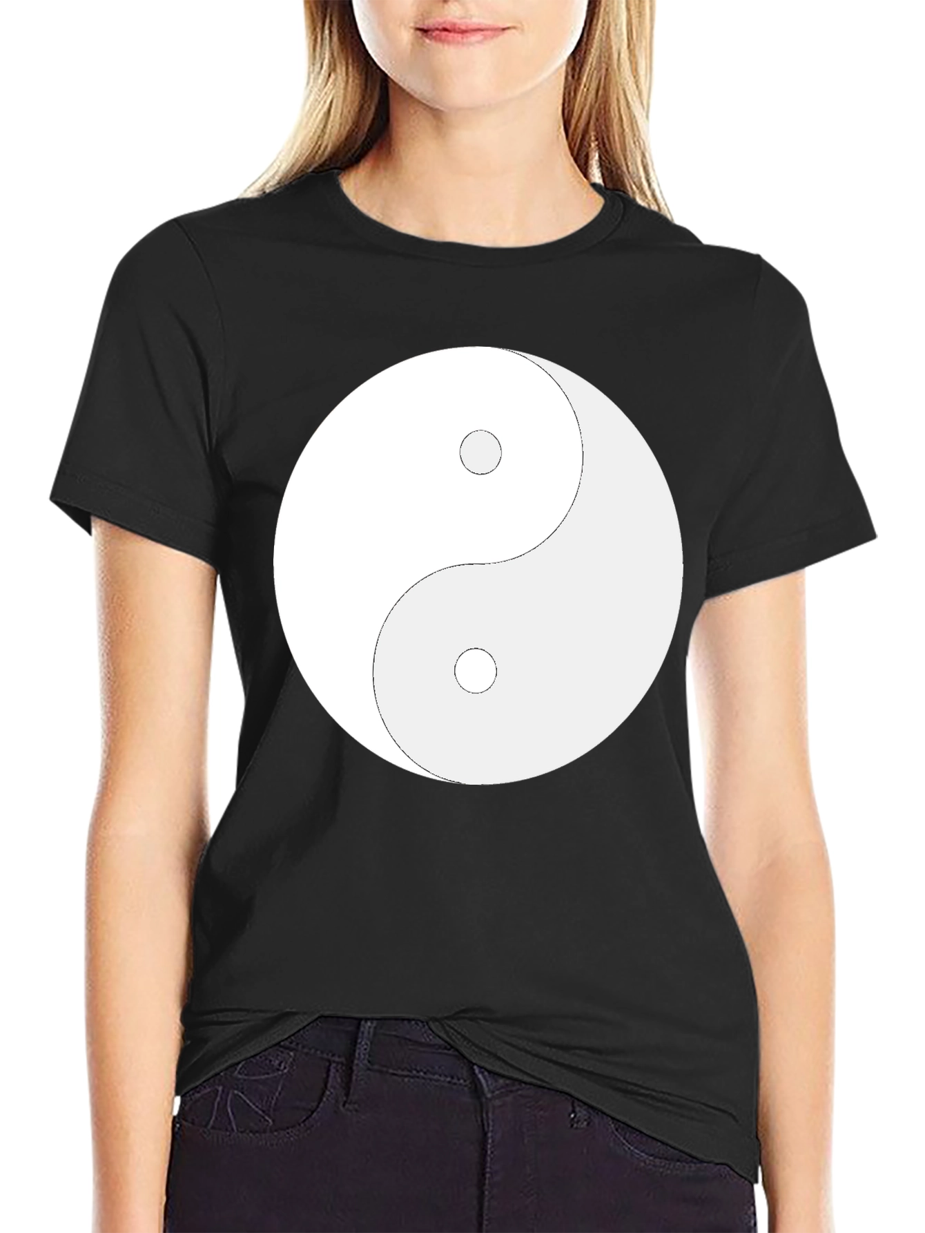 Yin Yang Graphic Tee - Balance & Style