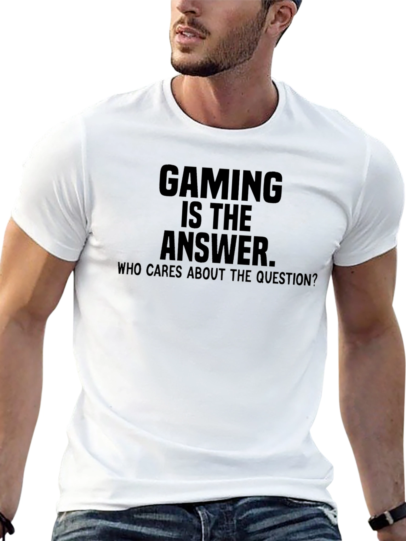 Gaming is the Answer Tee - Gamer T-Shirt