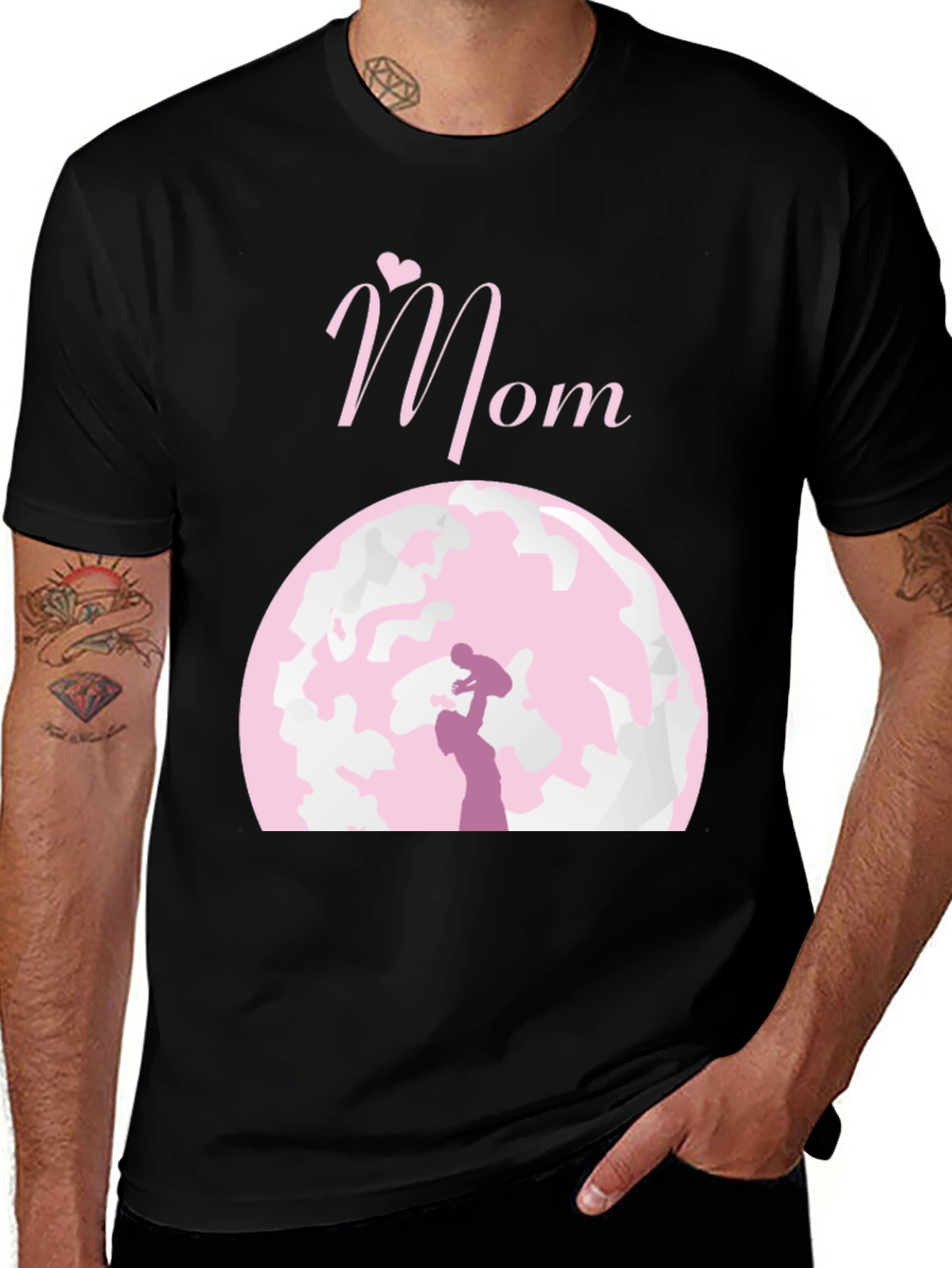 Mom & Baby Silhouette T-Shirt