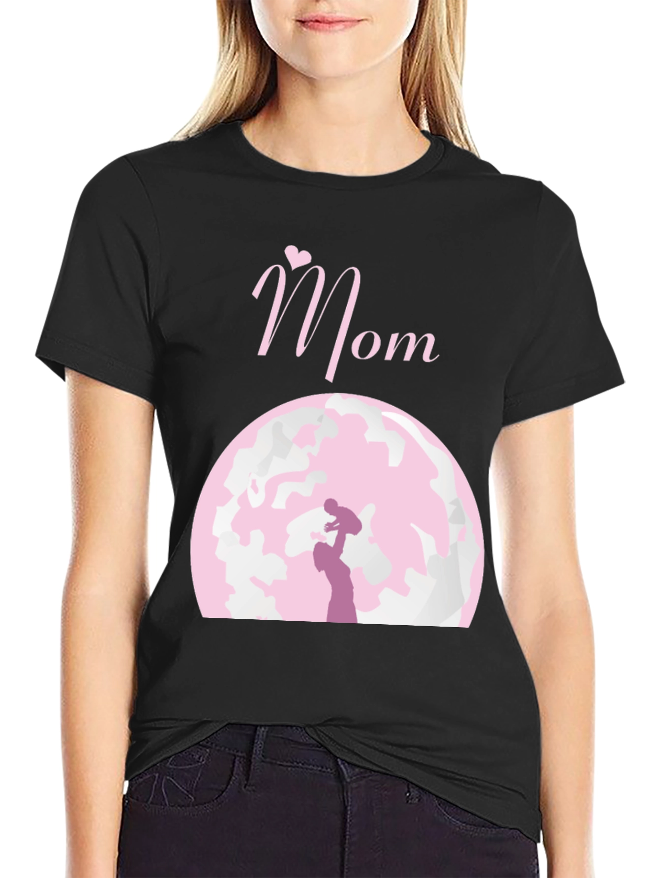 Mom & Baby Silhouette T-Shirt