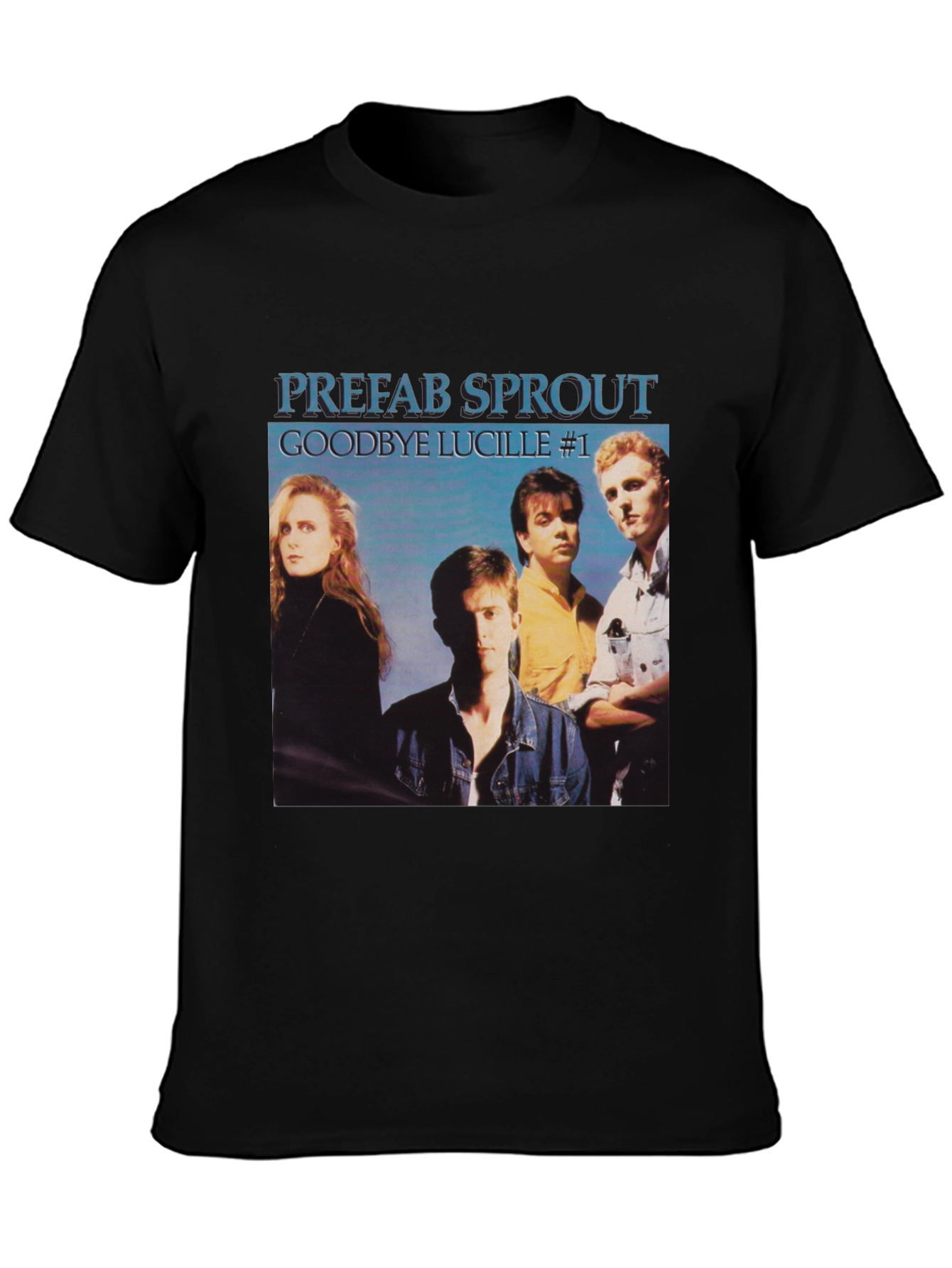 Prefab Sprout Goodbye Lucille #1 Black T-Shirt