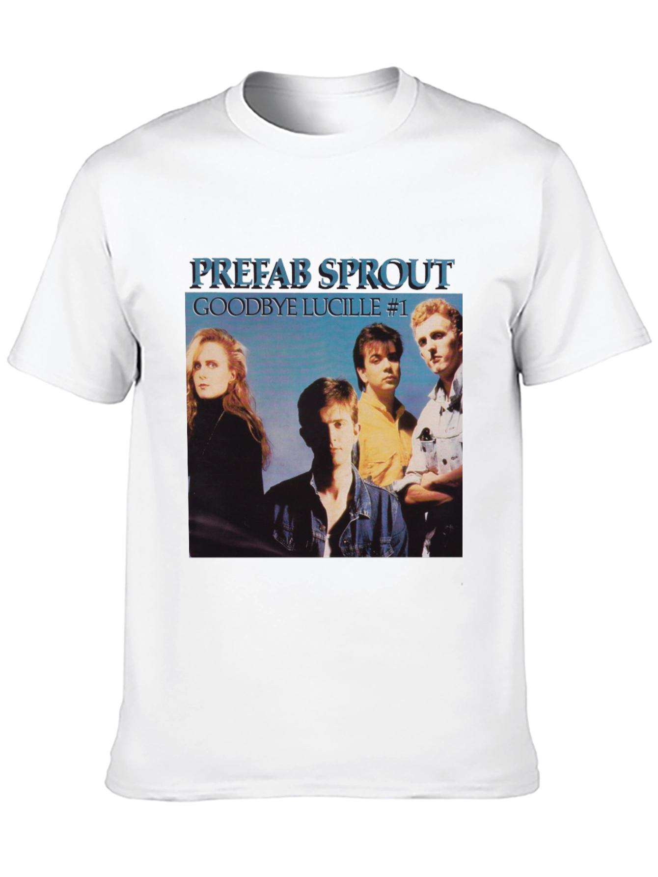 Prefab Sprout Goodbye Lucille #1 Black T-Shirt