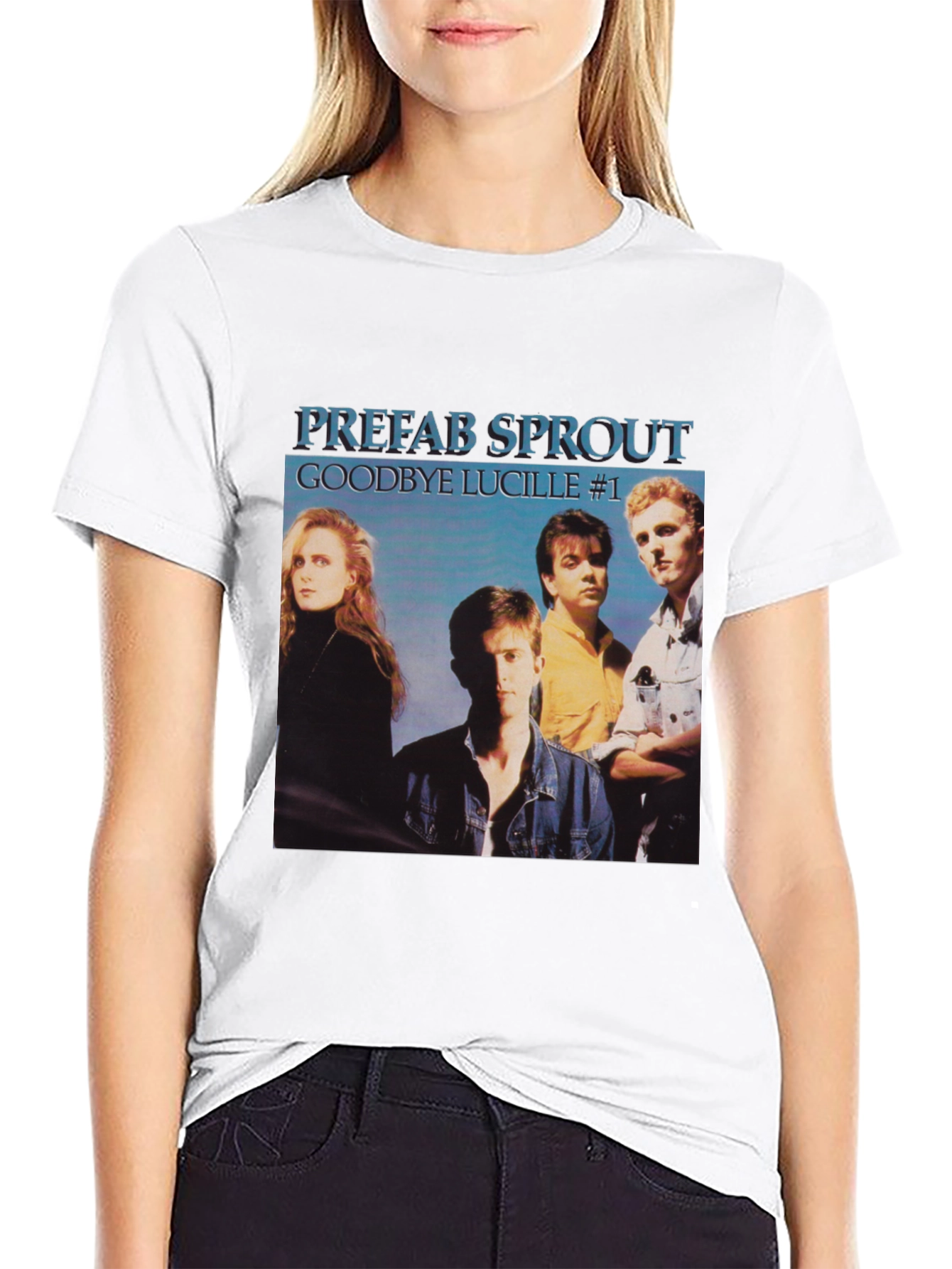 Prefab Sprout Goodbye Lucille #1 Black T-Shirt