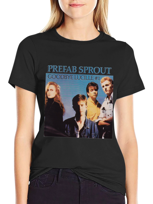 Prefab Sprout Goodbye Lucille #1 Black T-Shirt