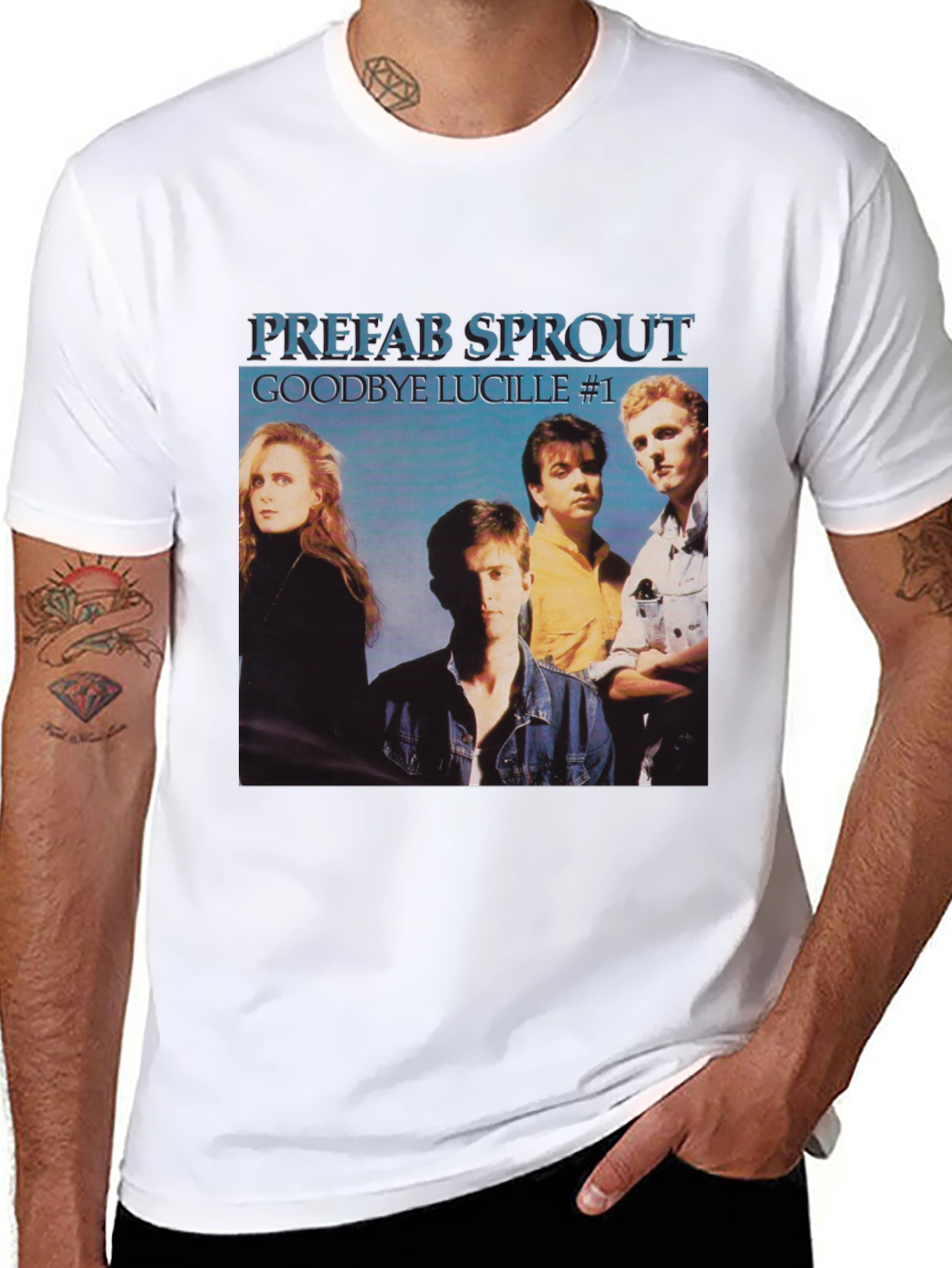 Prefab Sprout Goodbye Lucille #1 Black T-Shirt